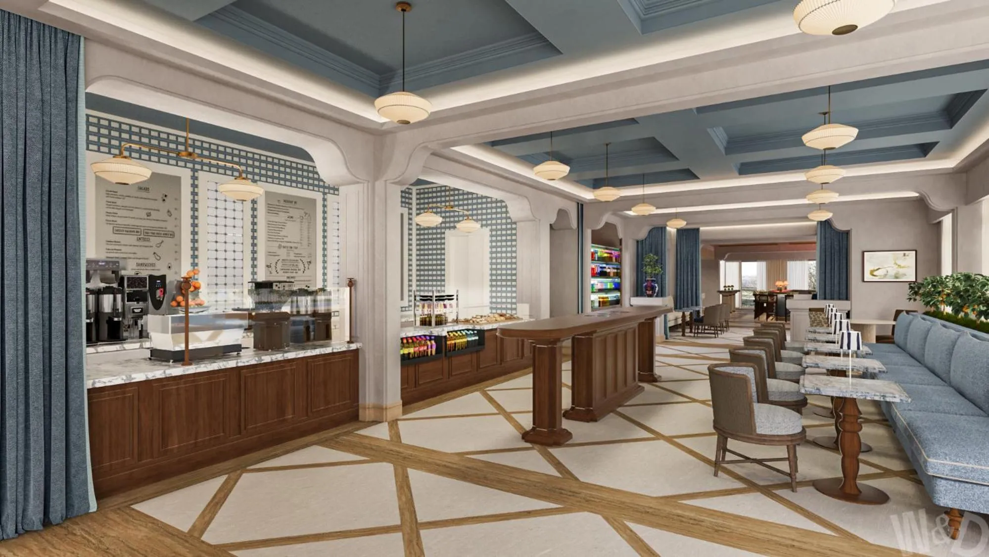 Food and drinks in The Seagate Hotel, Golf & Beach Club, Autograph Collection