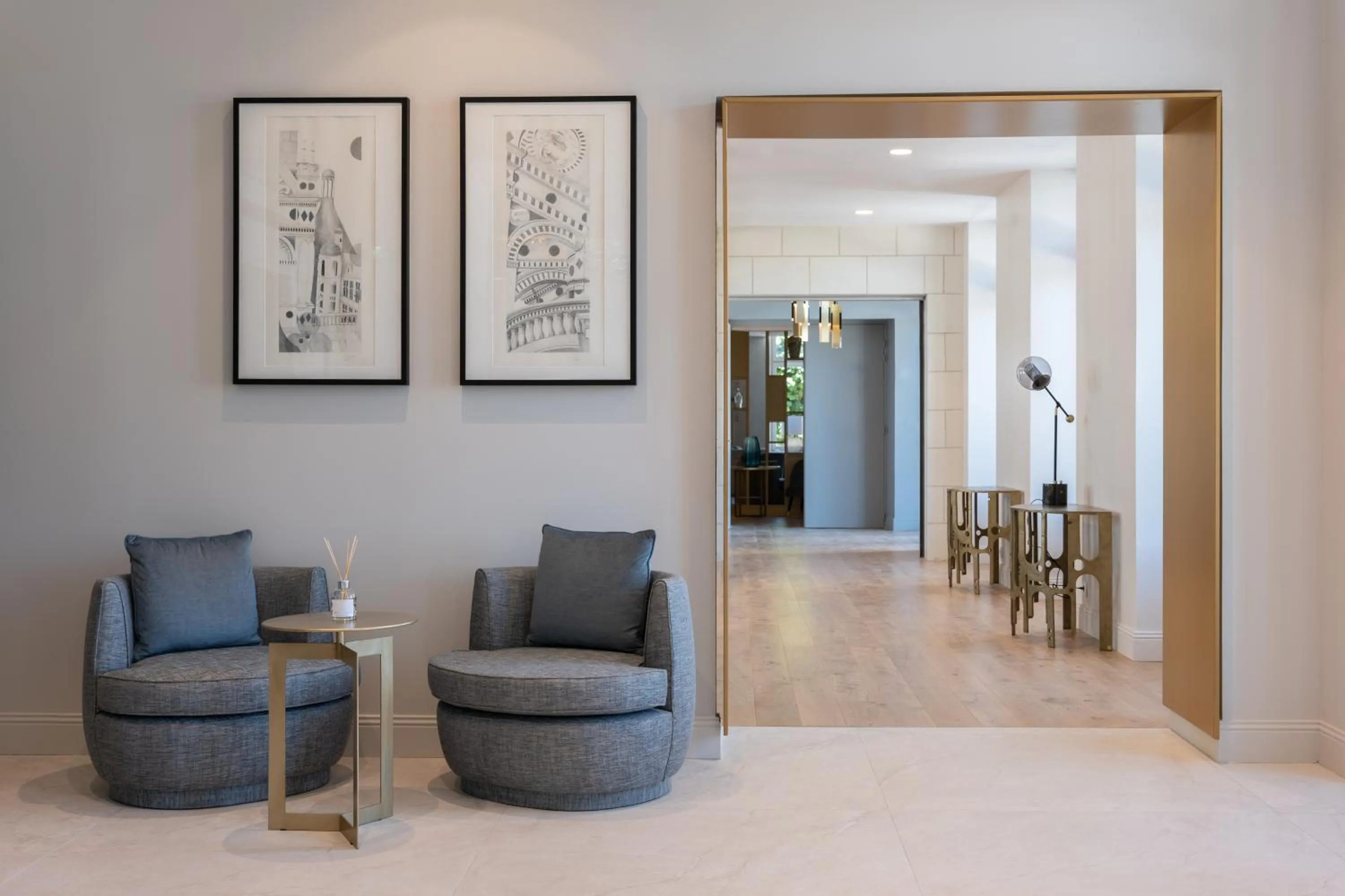 Lobby or reception in Fleur de Loire