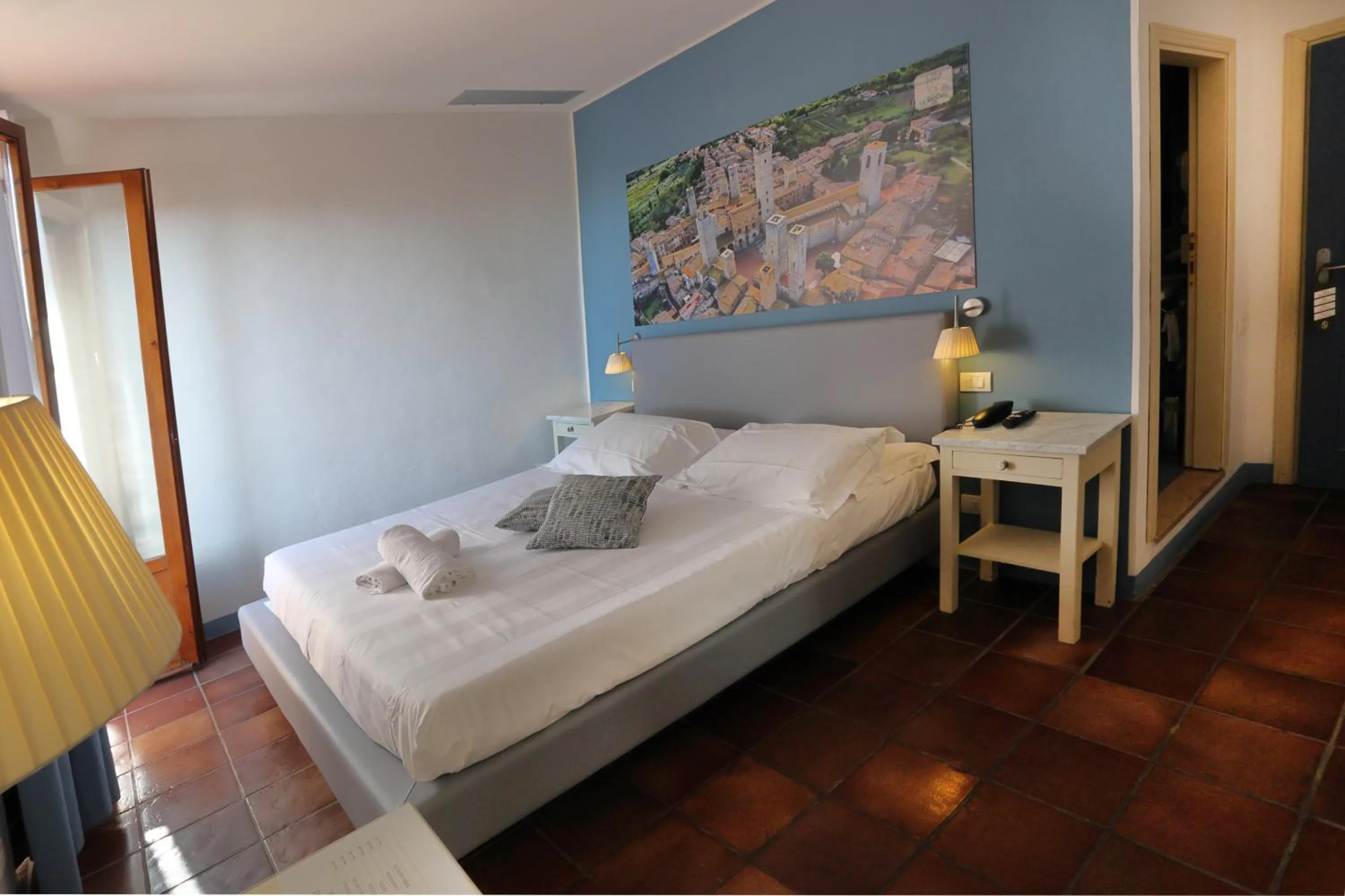 Bed in Hotel Le Renaie