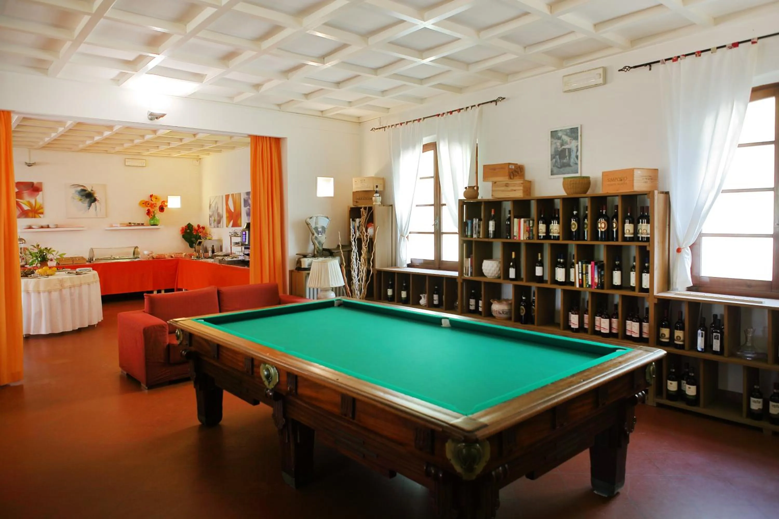 Billiard in Hotel Le Renaie