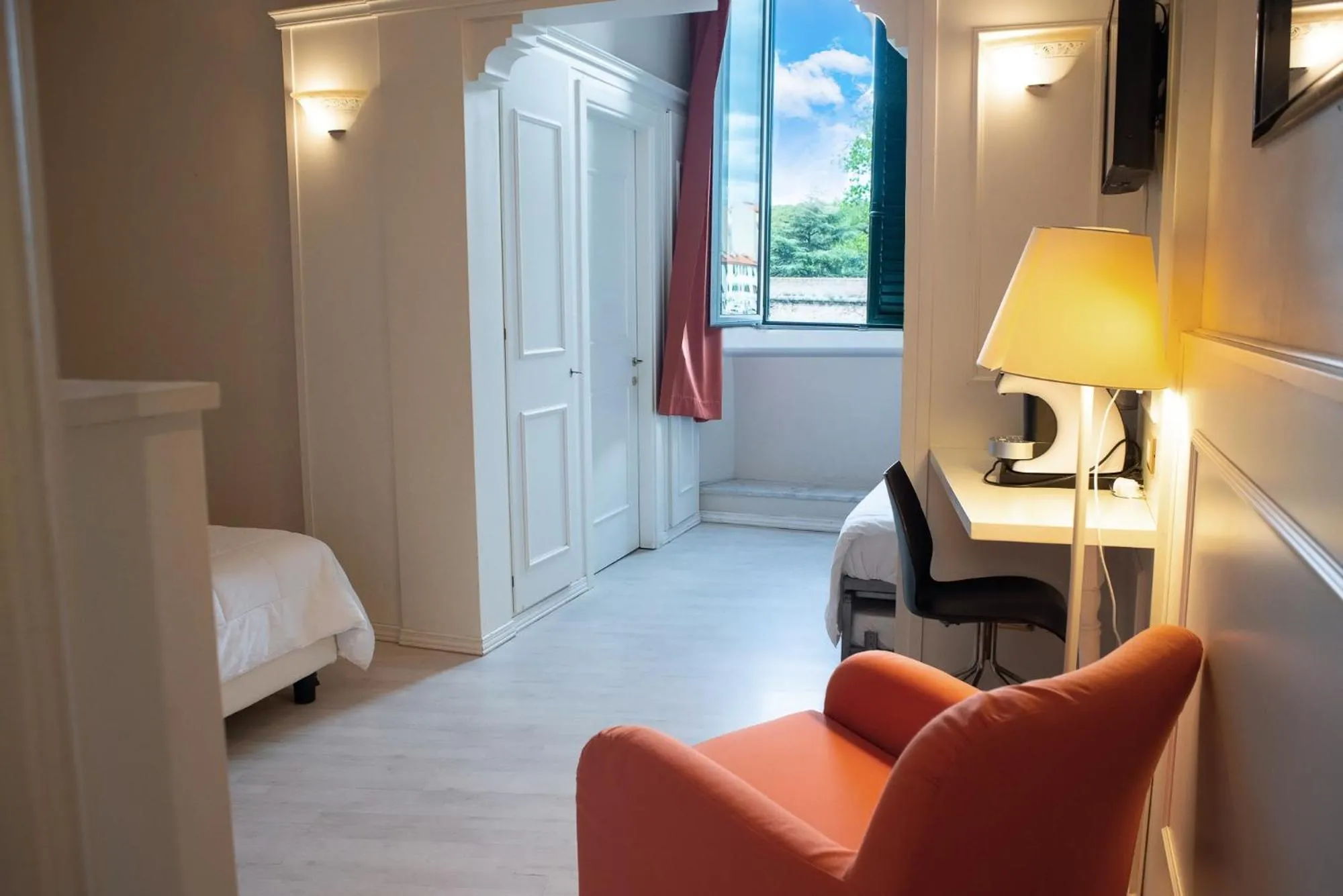 Bed in Hotel Ariston