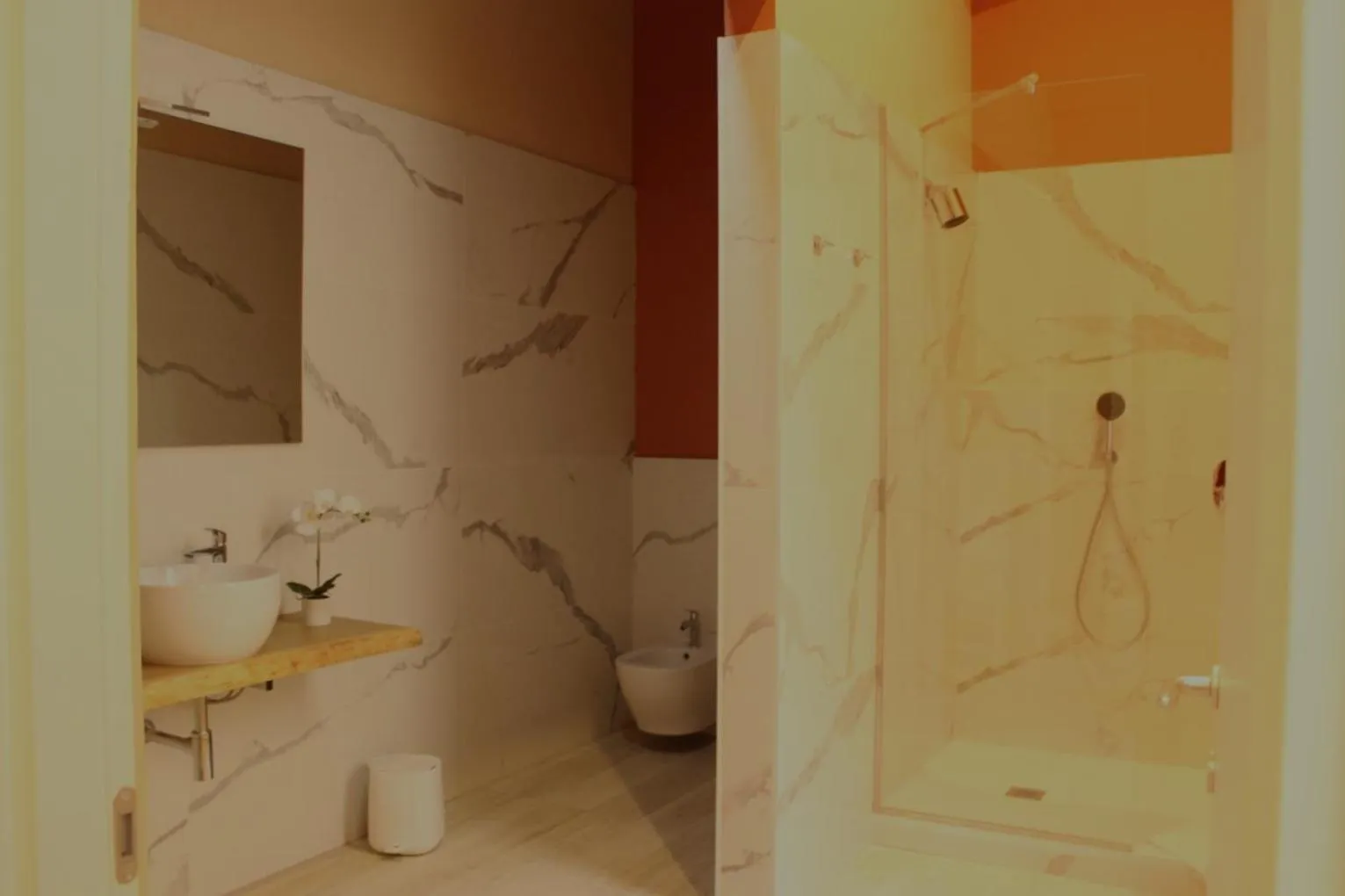 Shower in Hotel Ariston