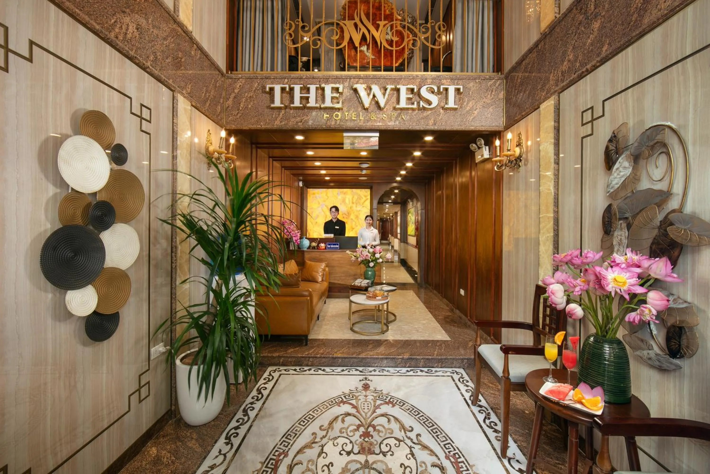 Lobby or reception in The West Hotel & Spa