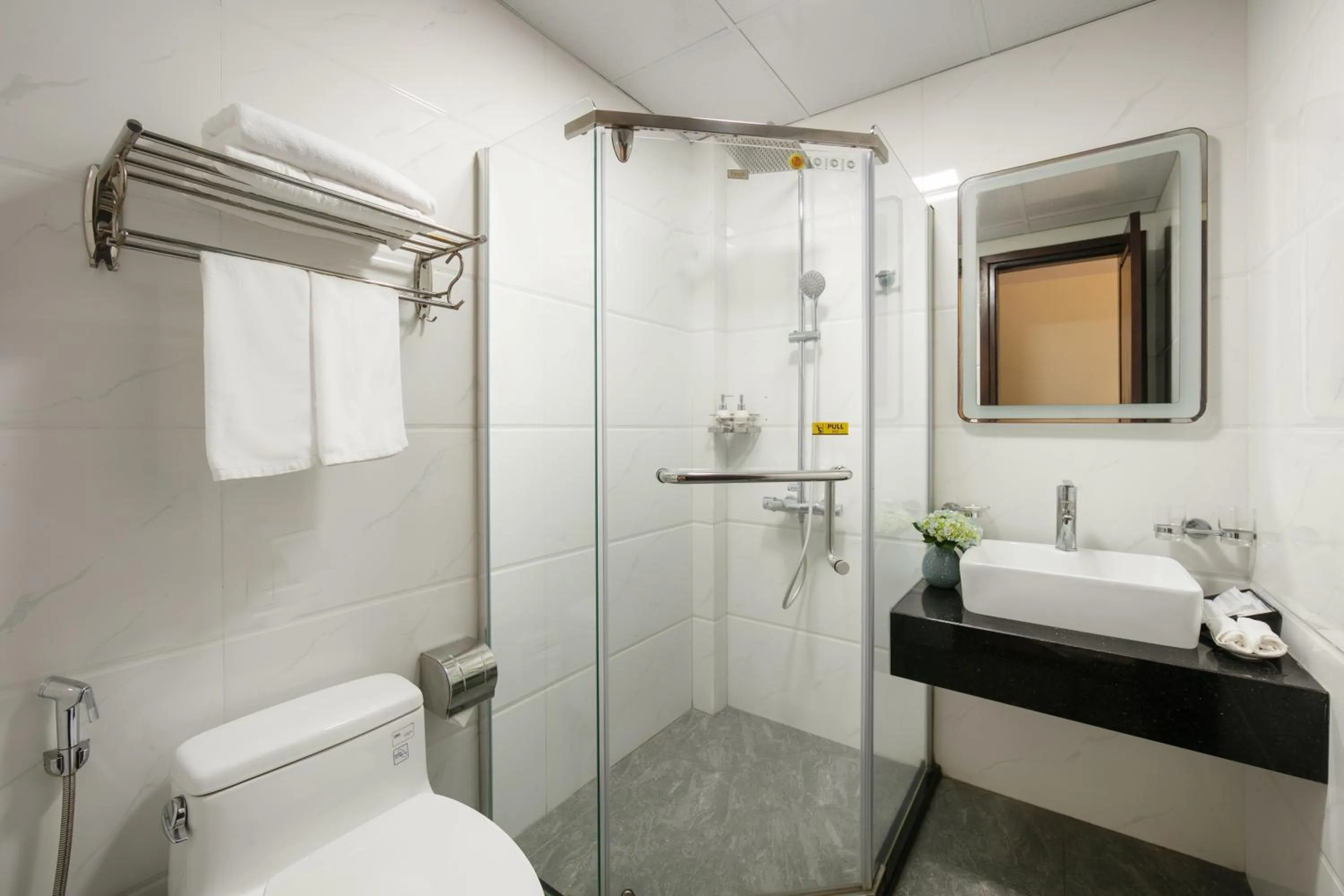 Shower in The West Hotel & Spa