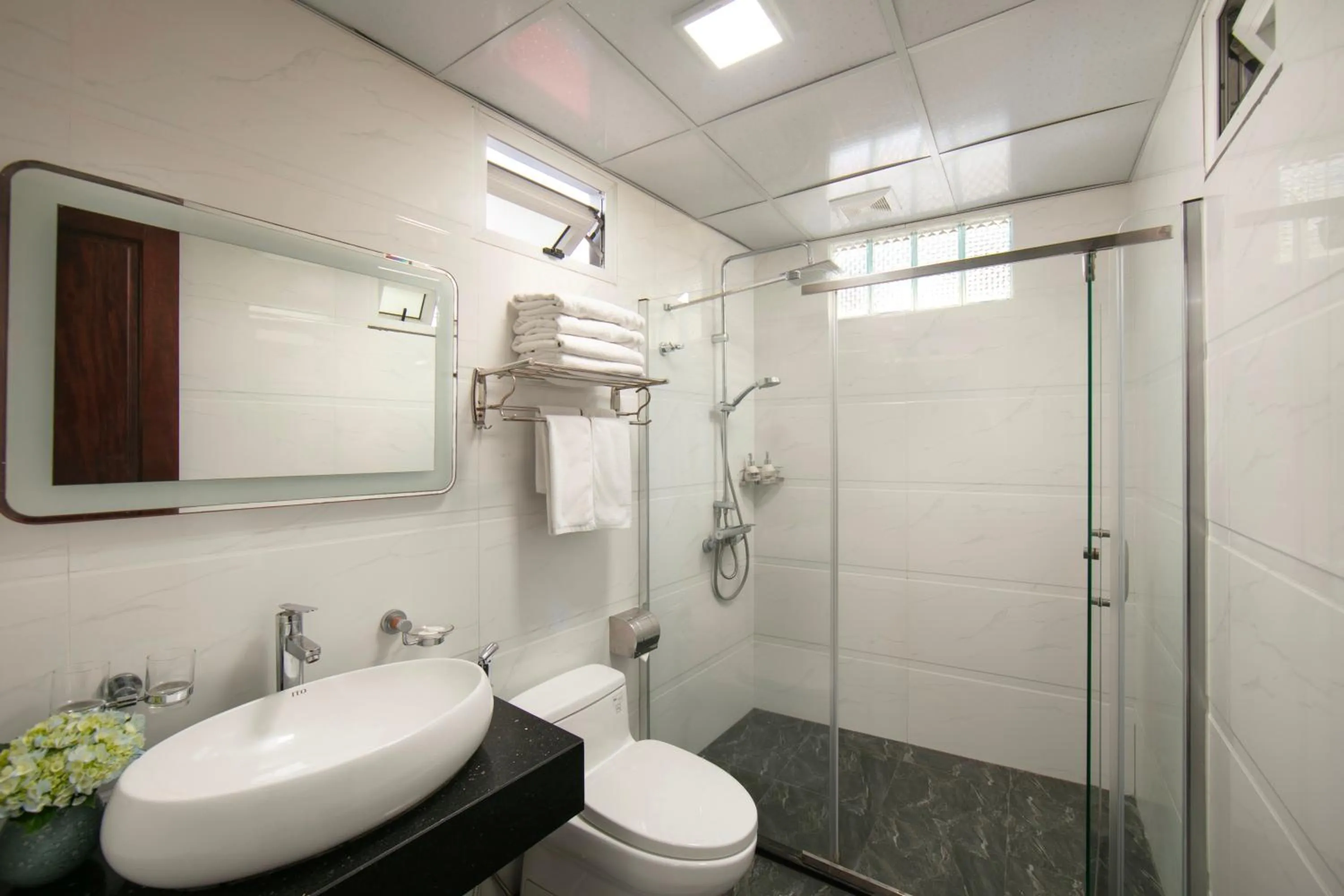 Shower in The West Hotel & Spa