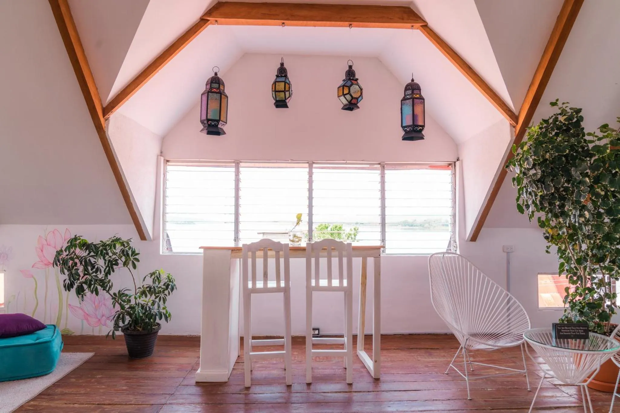 Seating area in Casa Ramona