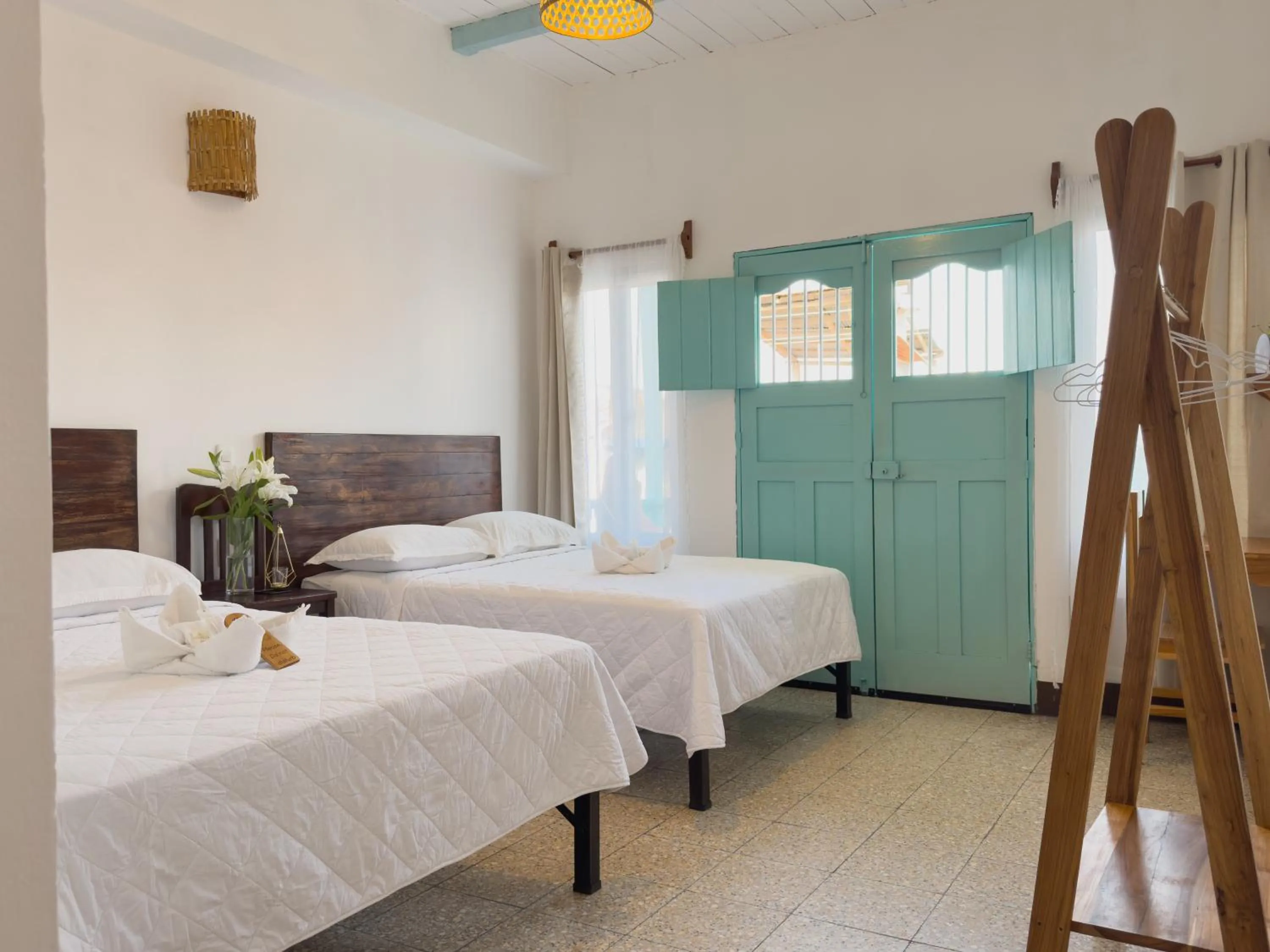 Balcony/Terrace, Bed in Casa Ramona