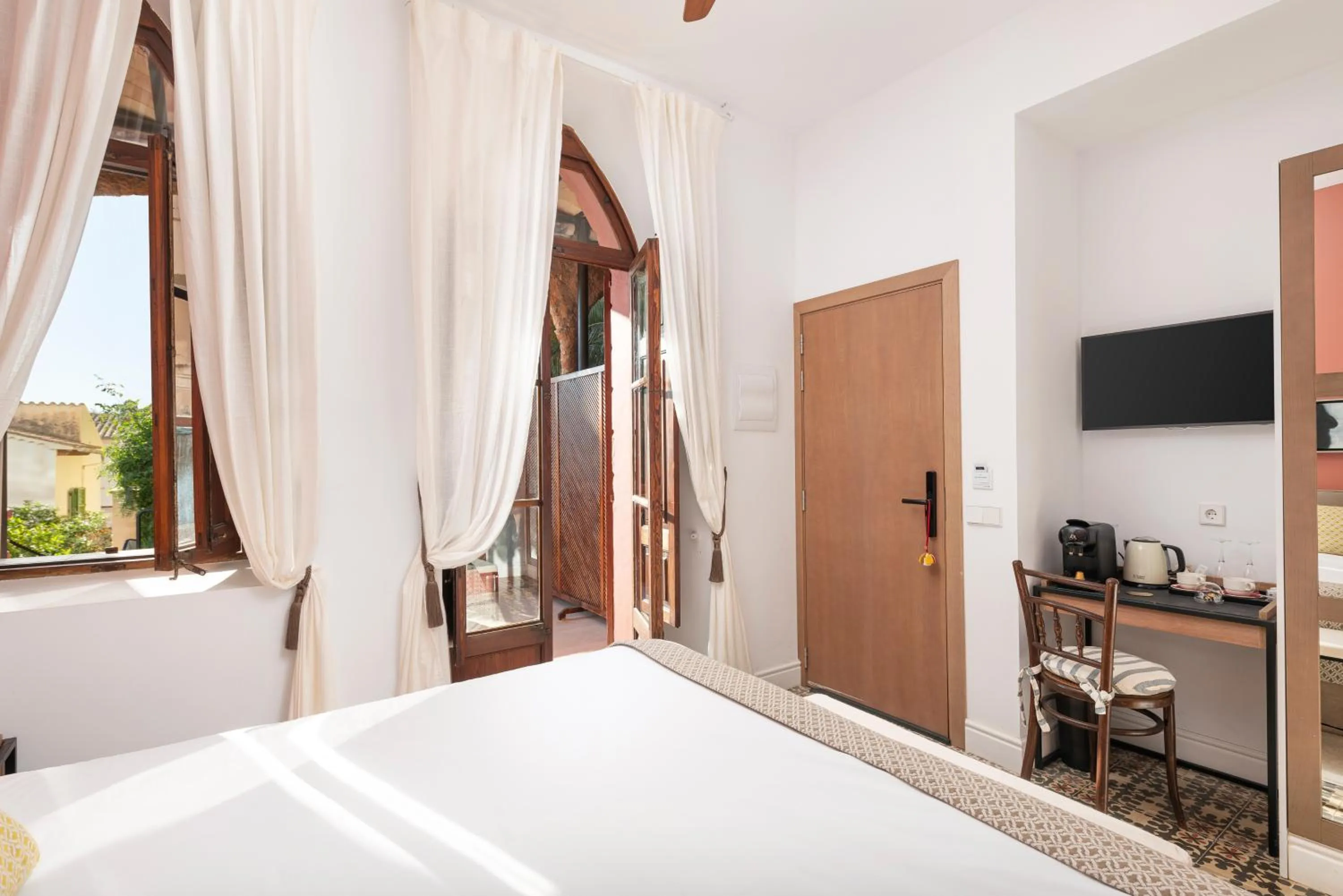 Bed in Hotel Can Quetglas