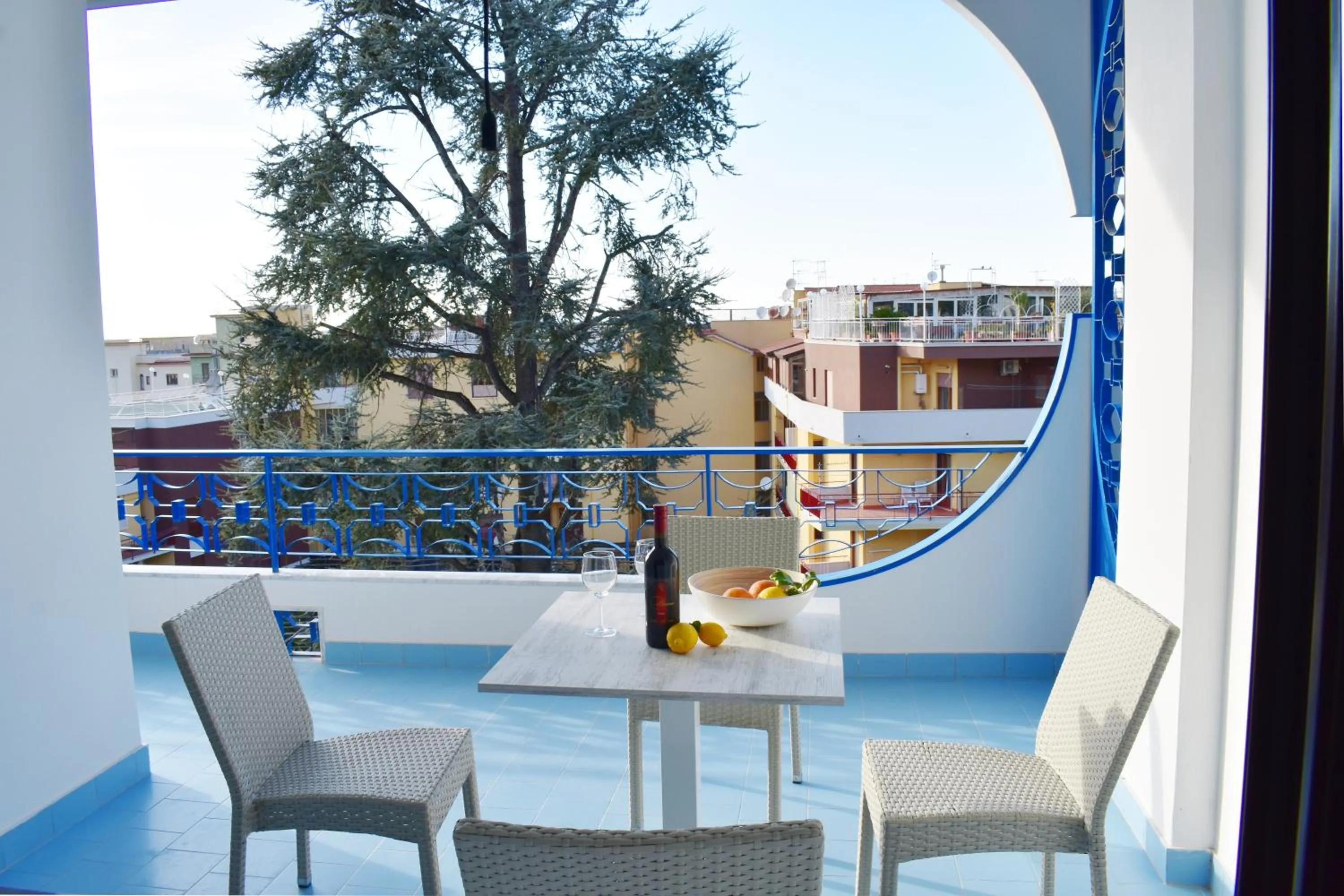 Patio in Lume Art Apartment B&B