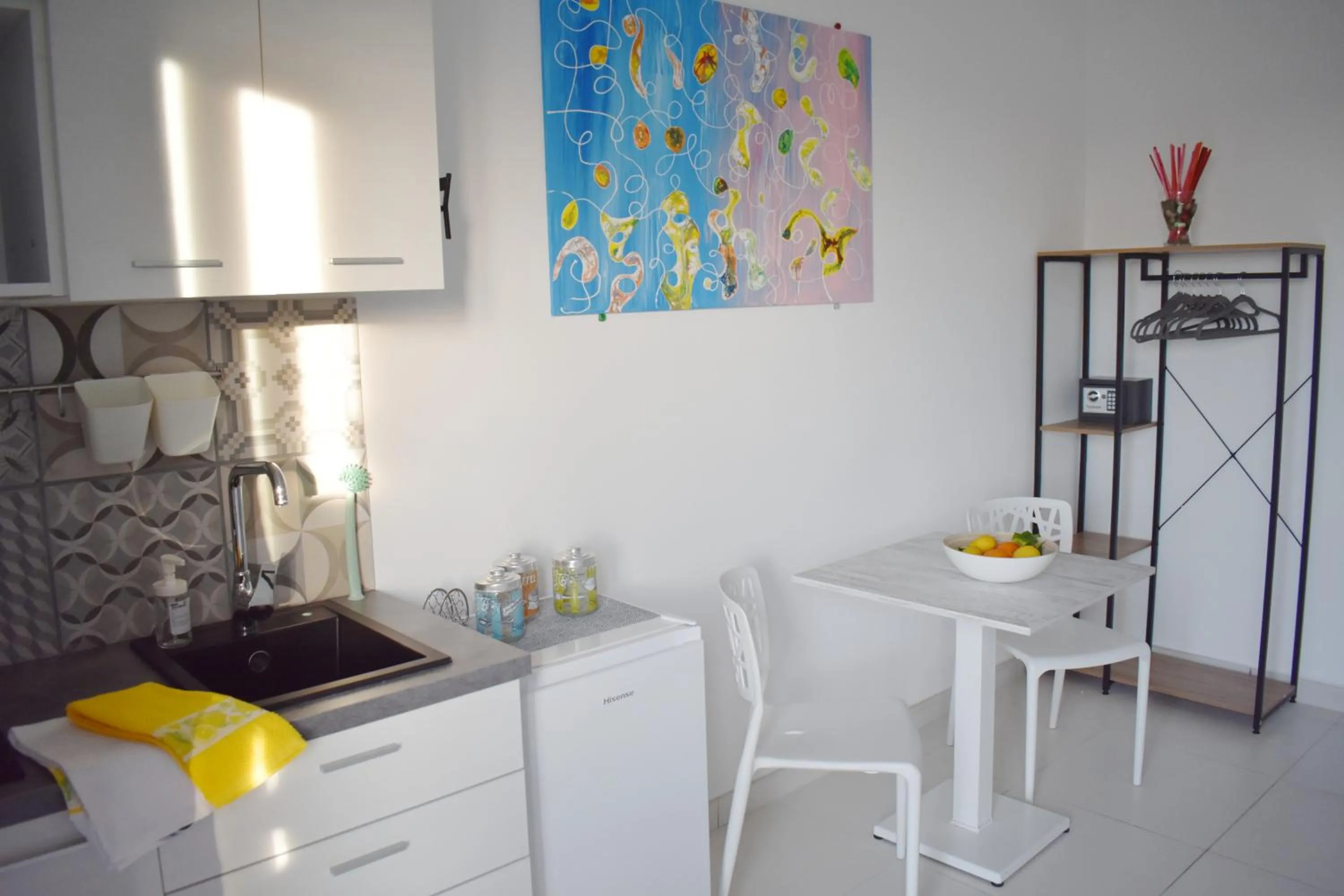 Kitchen or kitchenette in Lume Art Apartment B&B