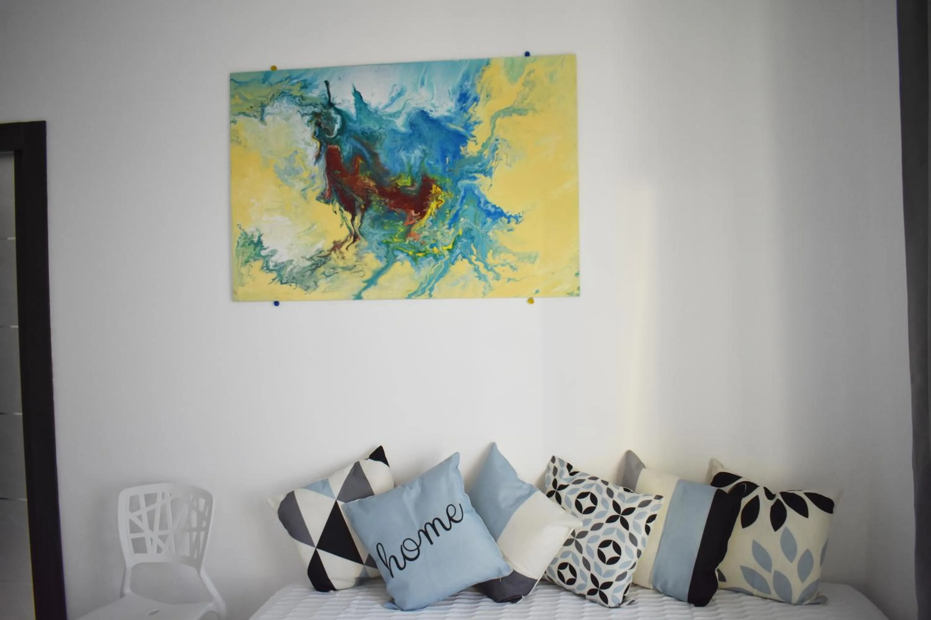 Decorative detail in Lume Art Apartment B&B