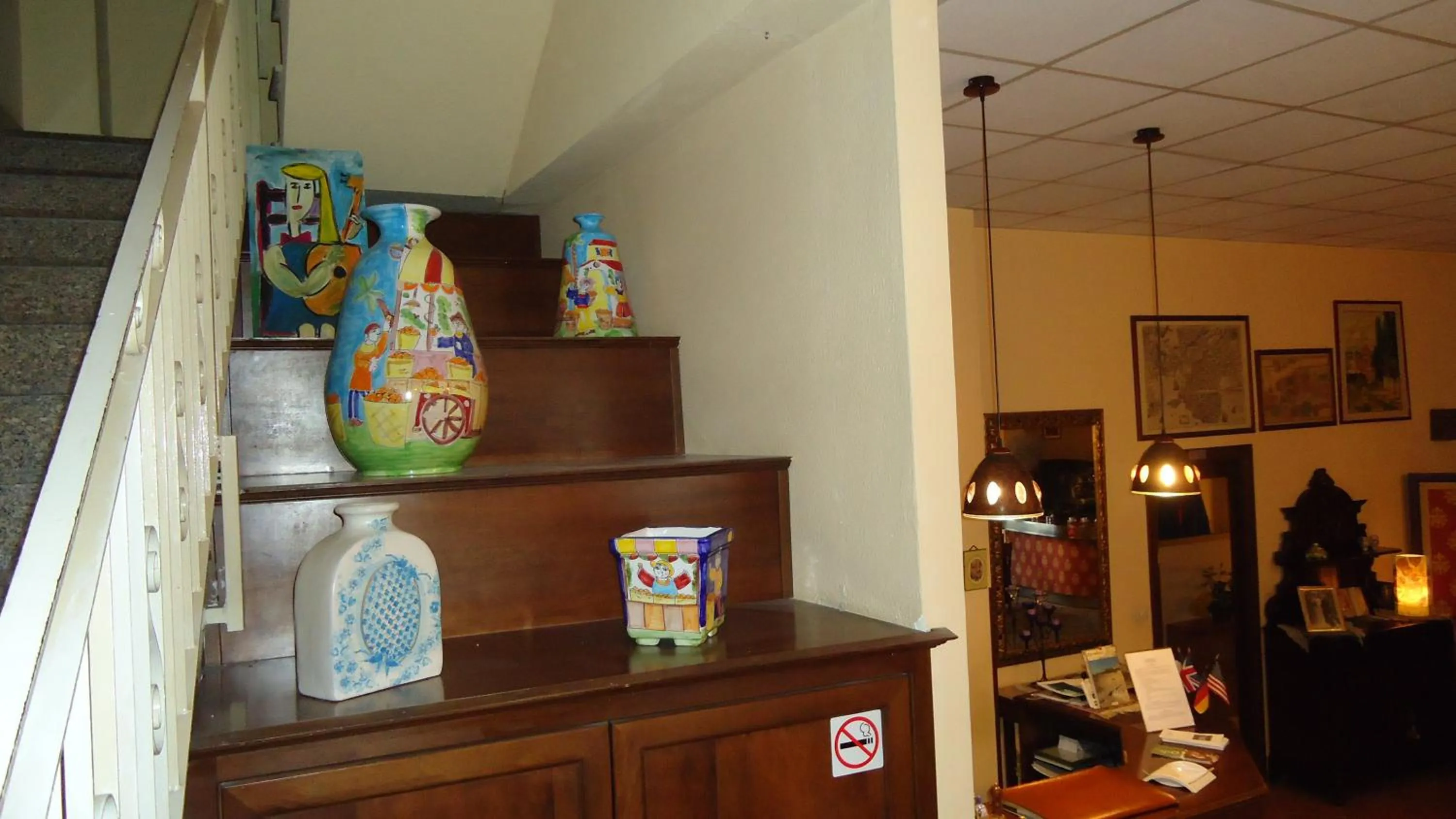 Decorative detail in Hotel Archimede Ortigia