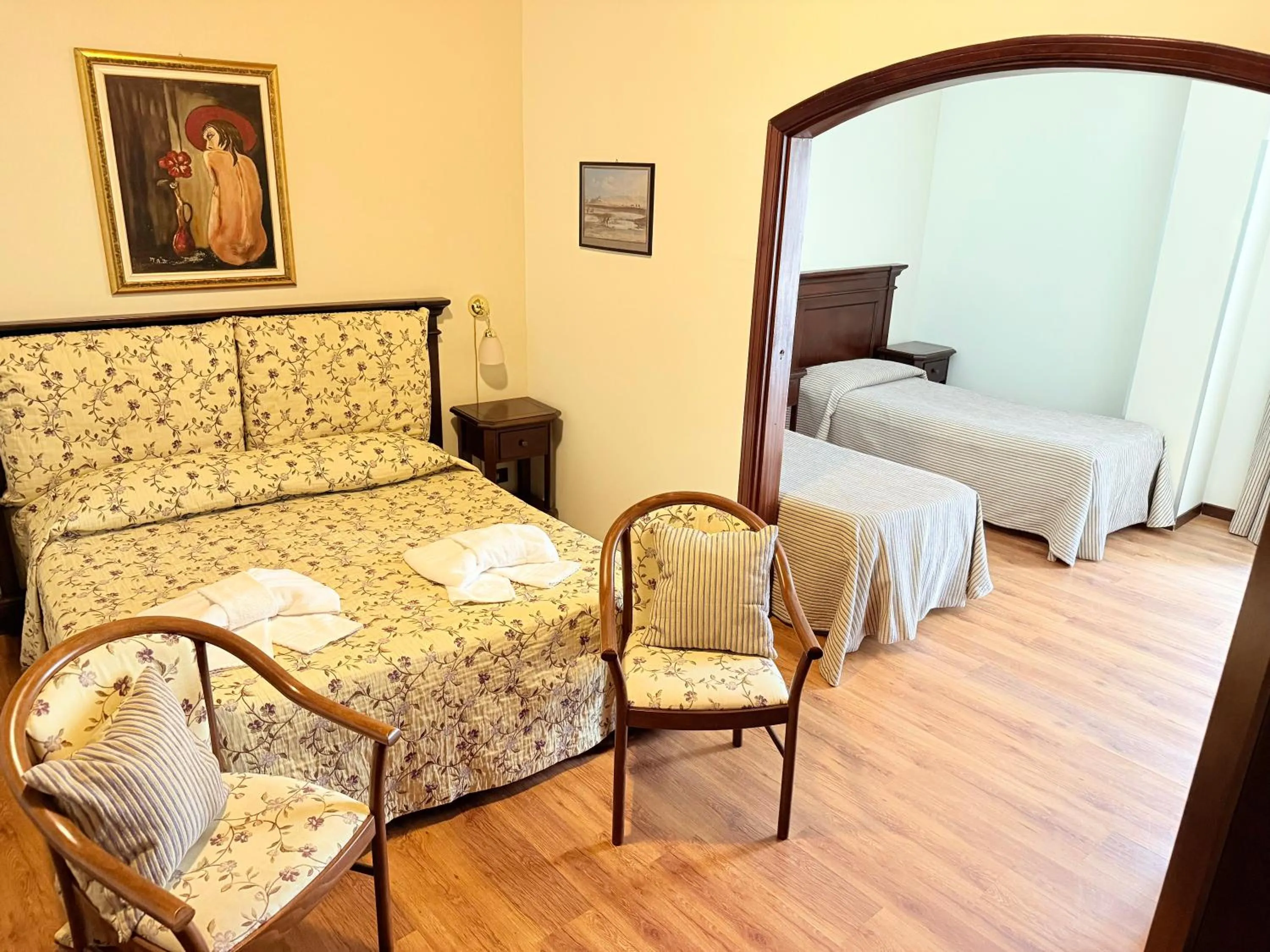 Photo of the whole room, Bed in Hotel Archimede Ortigia