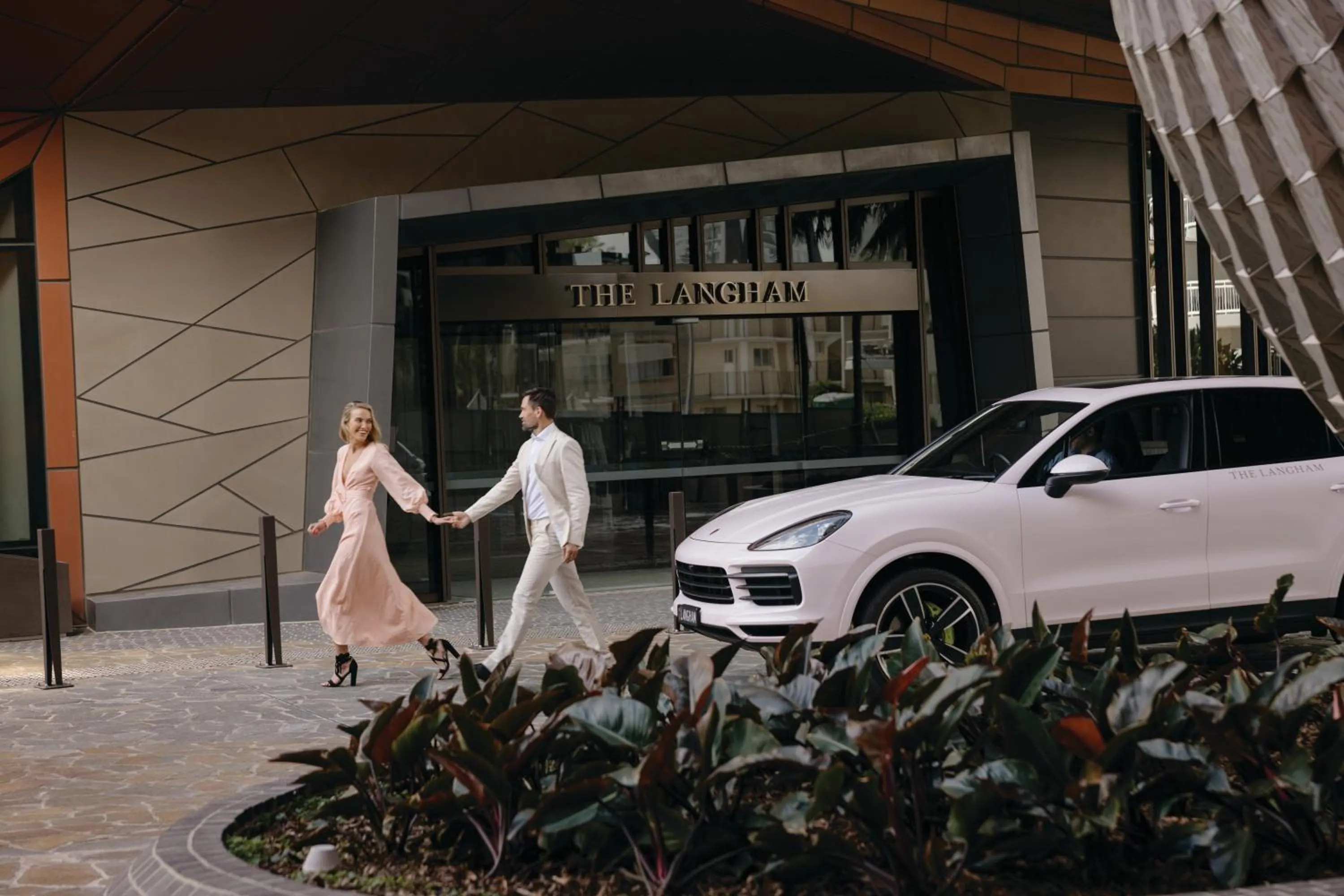 Facade/entrance in The Langham, Gold Coast and Jewel Residences
