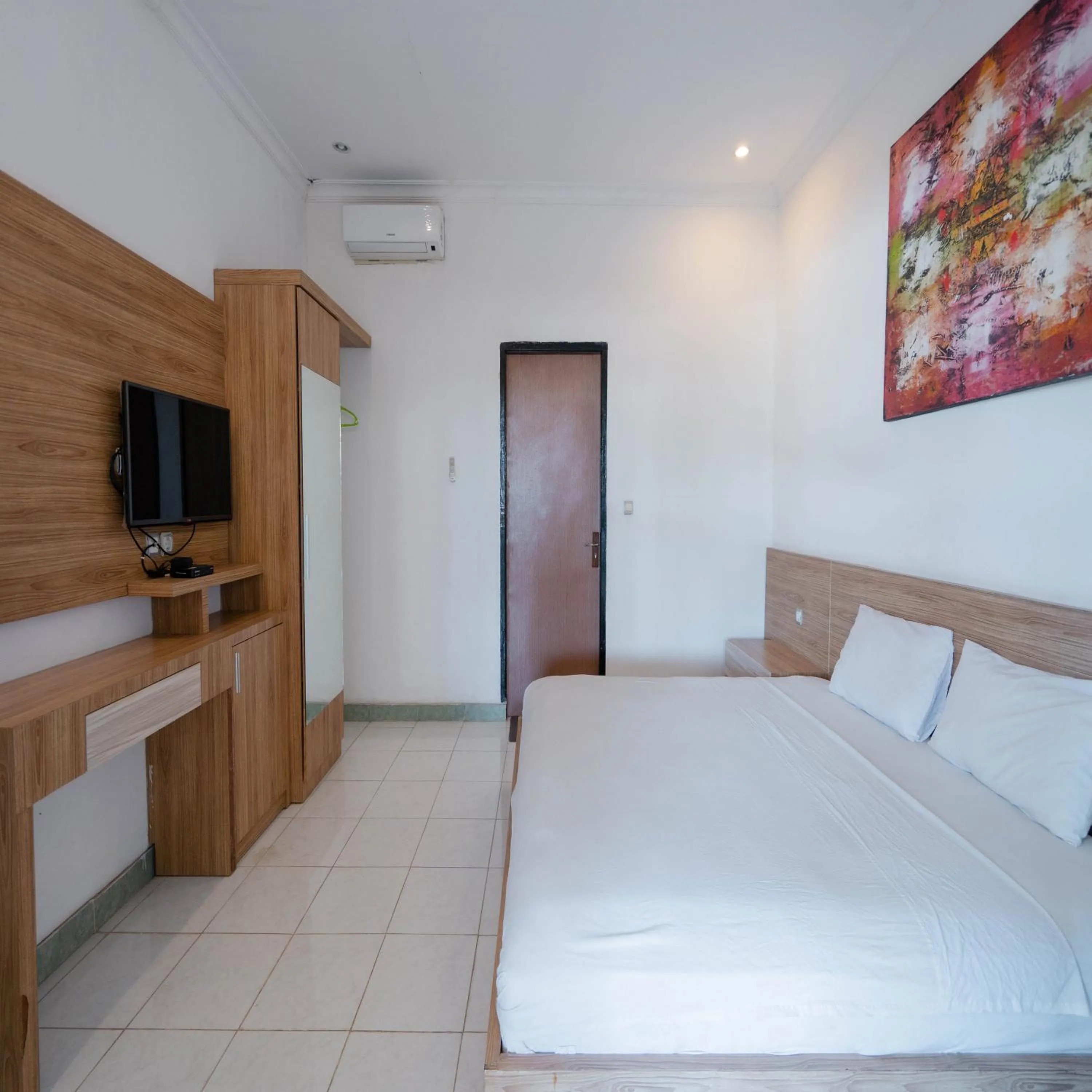 Bedroom in Gili White Bamboo Resort