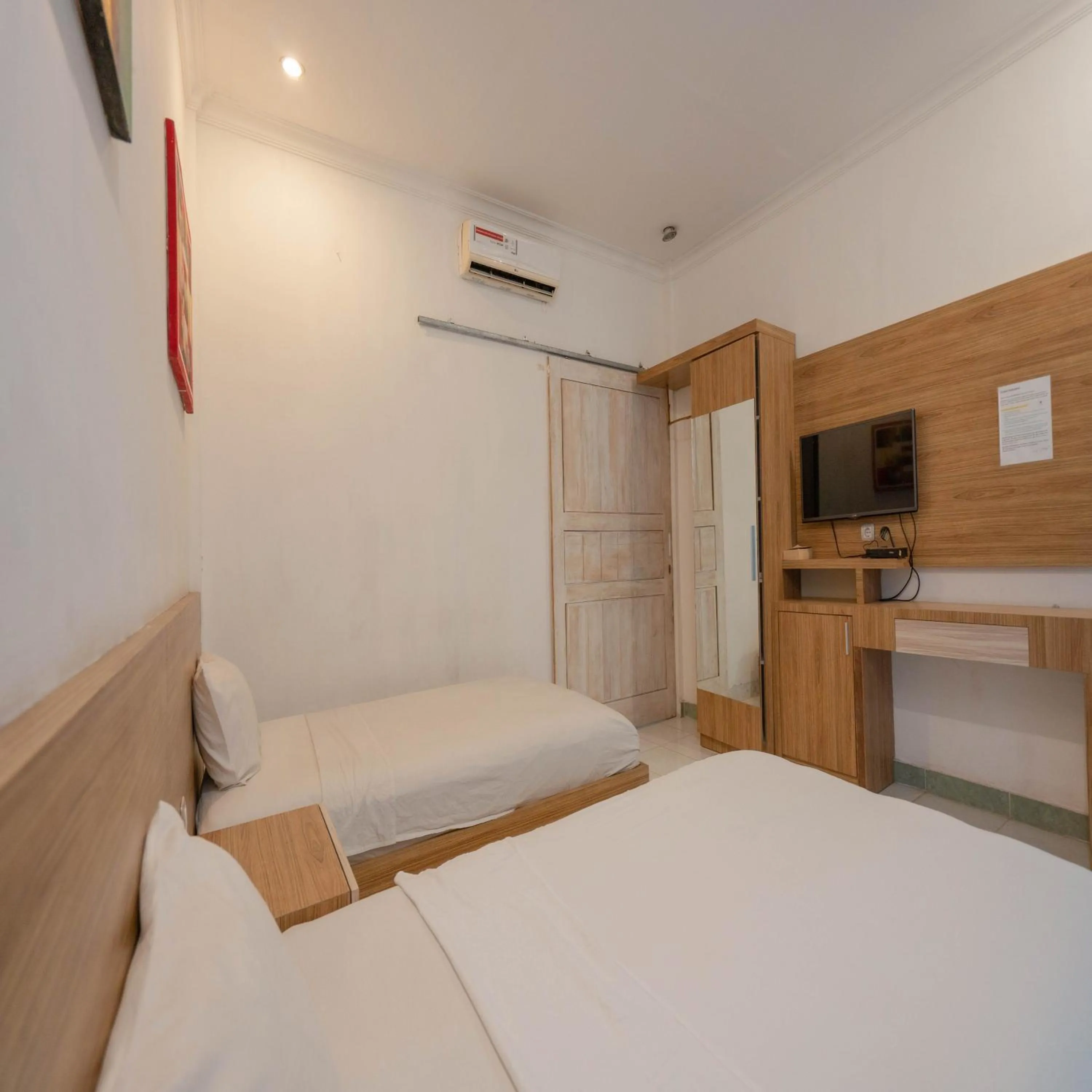 Bedroom in Gili White Bamboo Resort