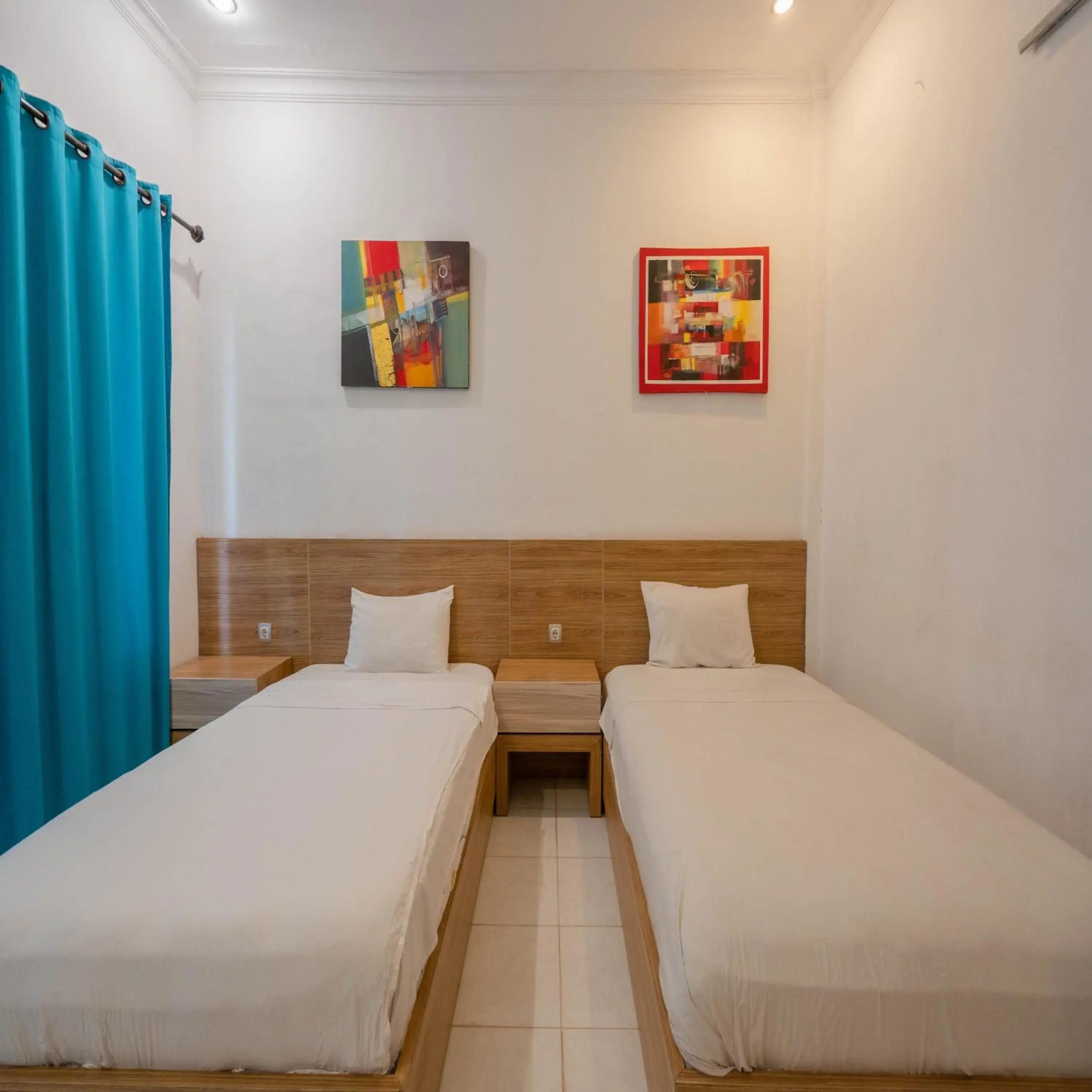 Superior Twin Room in Gili White Bamboo Resort Superior Twin Room in Gili White Bamboo Resort
