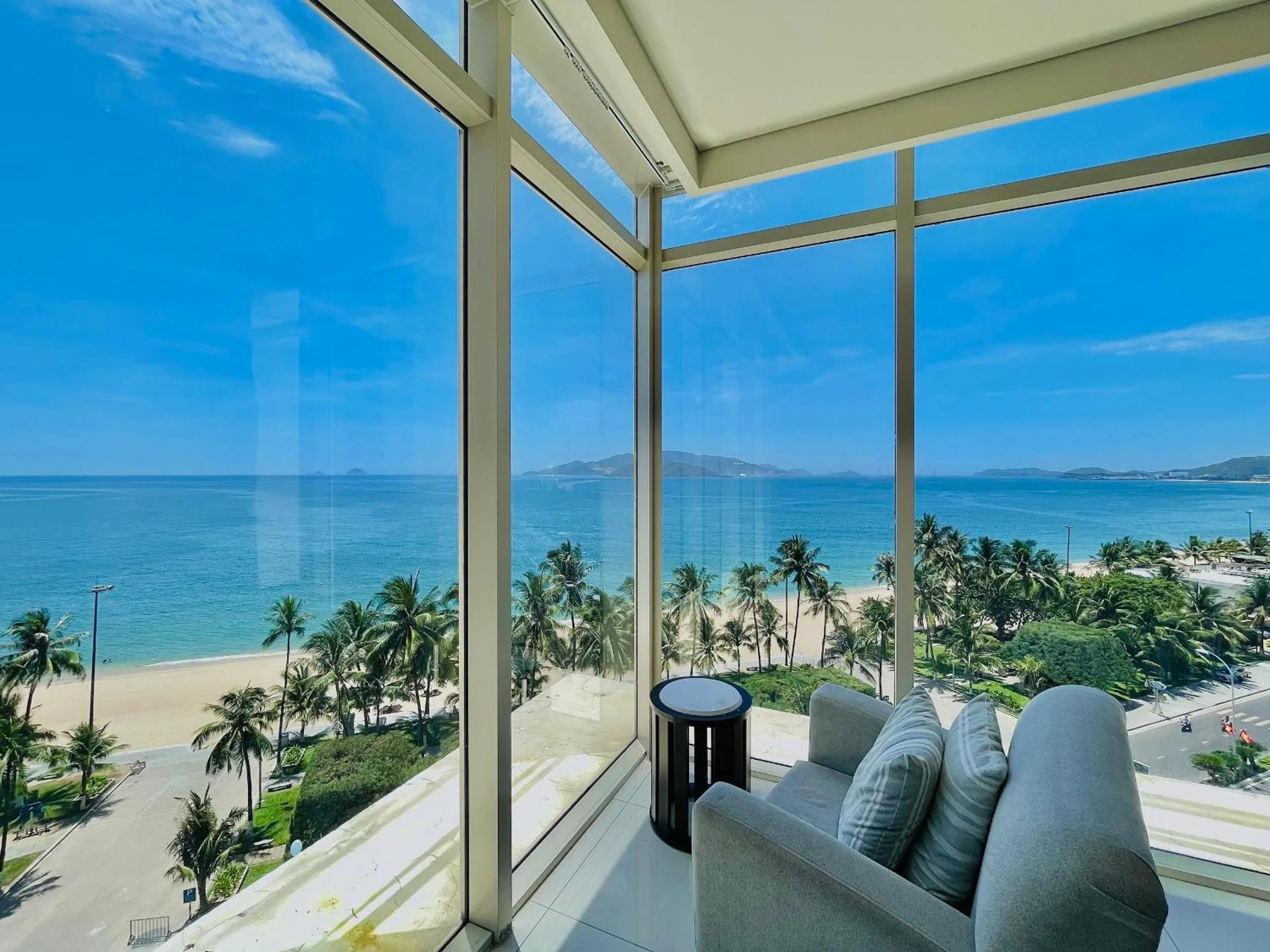 Sea view in The Sea Luxury Nha Trang Apartment