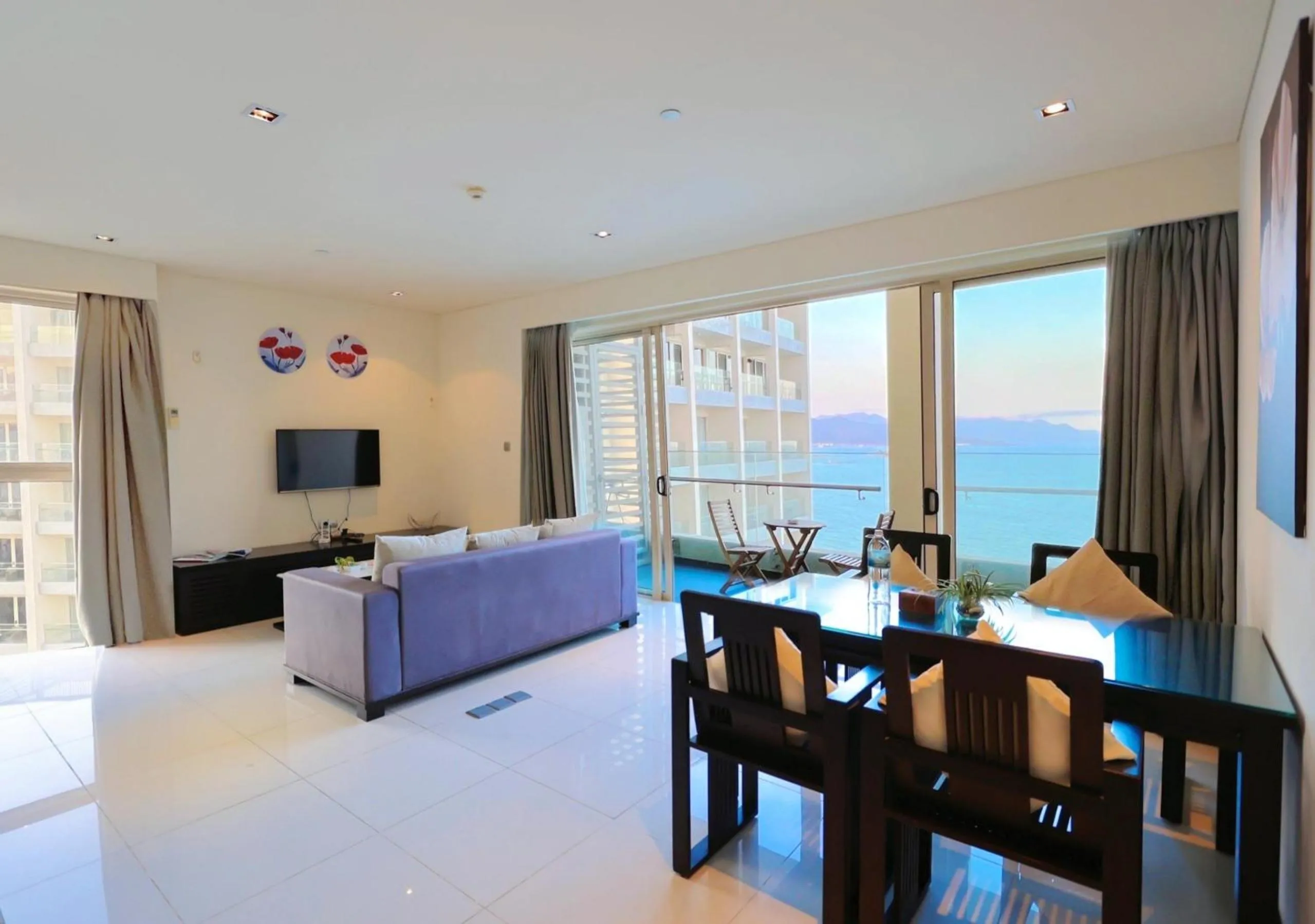 TV and multimedia in The Sea Luxury Nha Trang Apartment