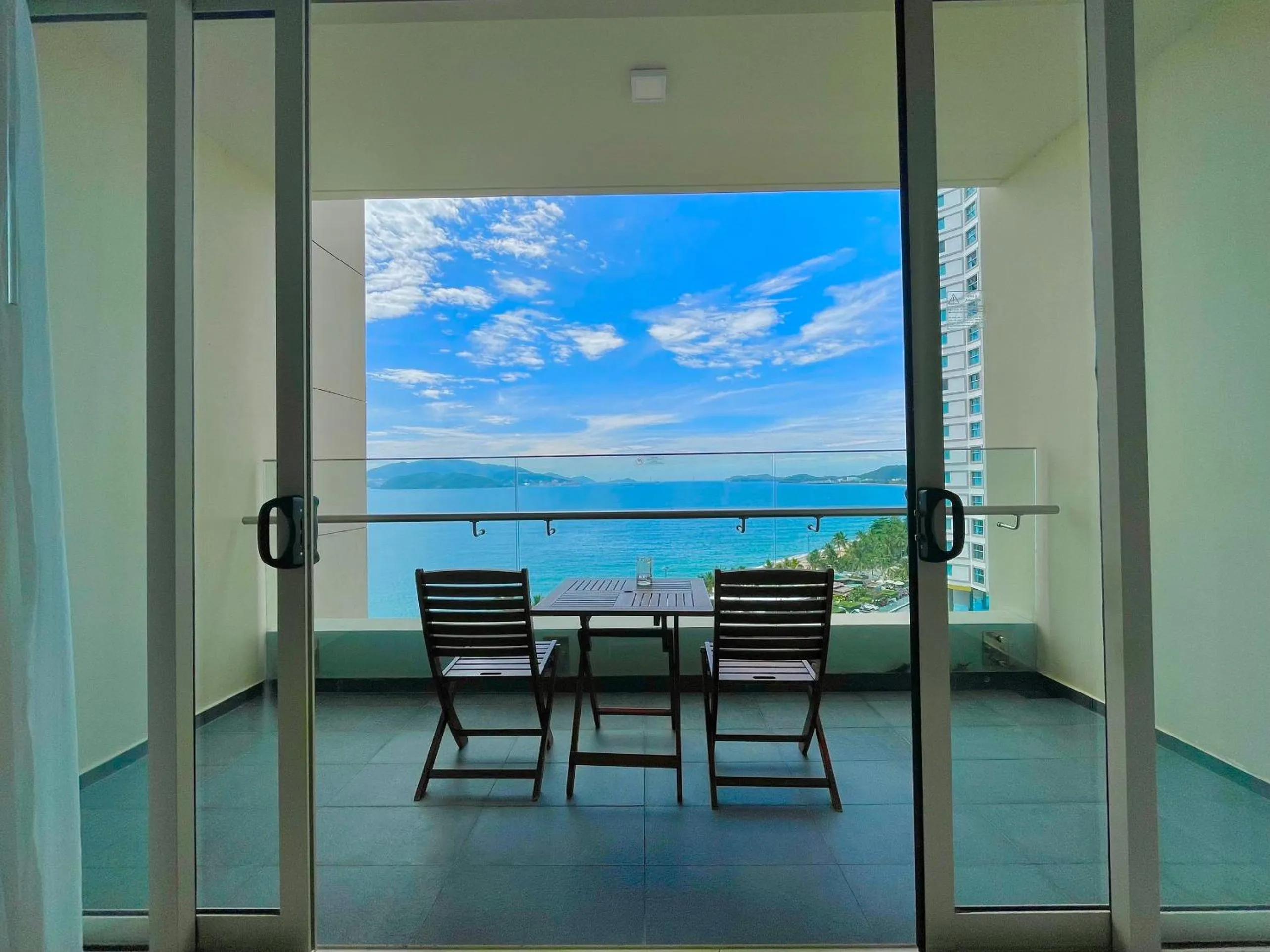 Balcony/Terrace in The Sea Luxury Nha Trang Apartment