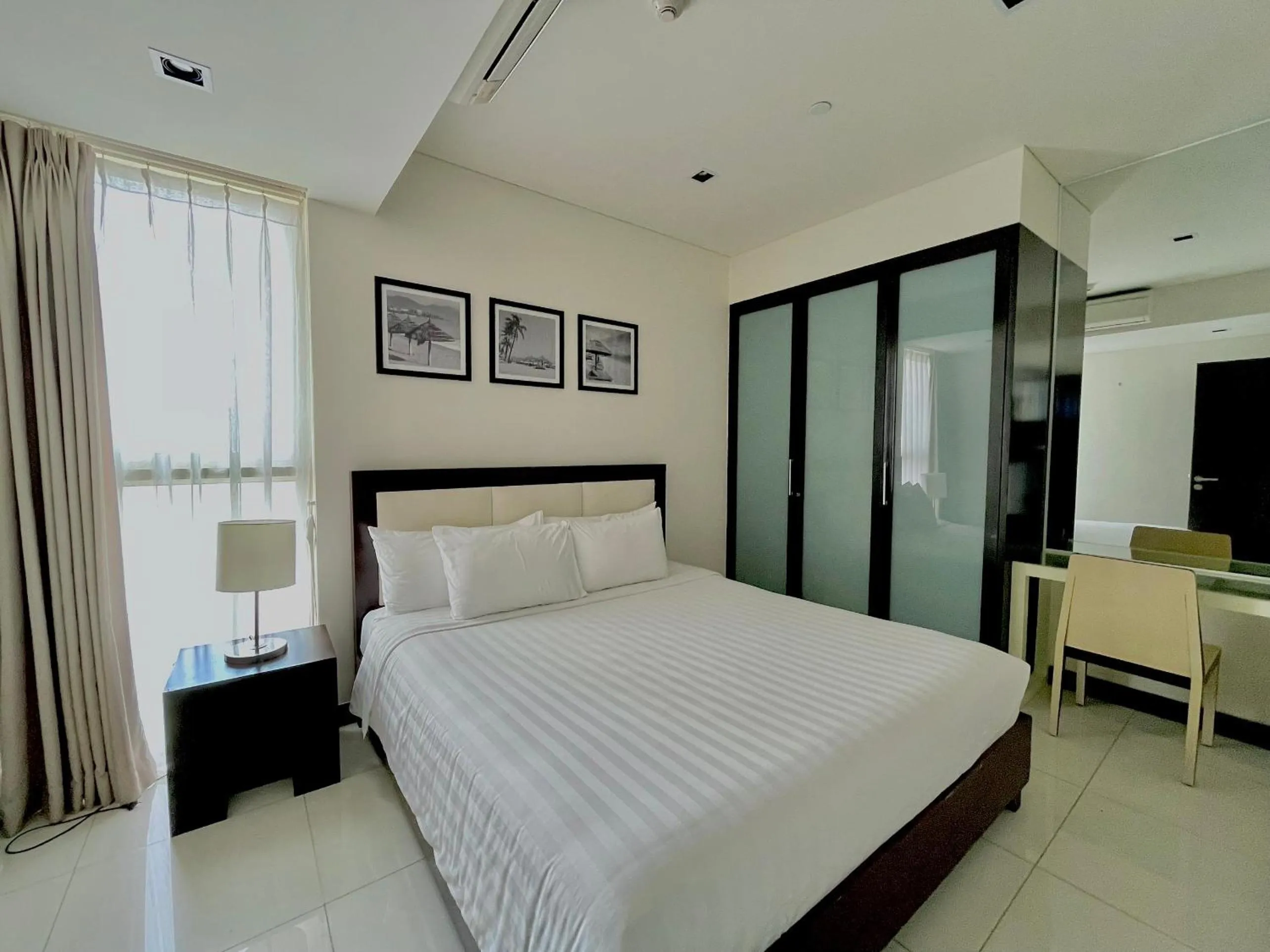 Bedroom, Bed in The Sea Luxury Nha Trang Apartment