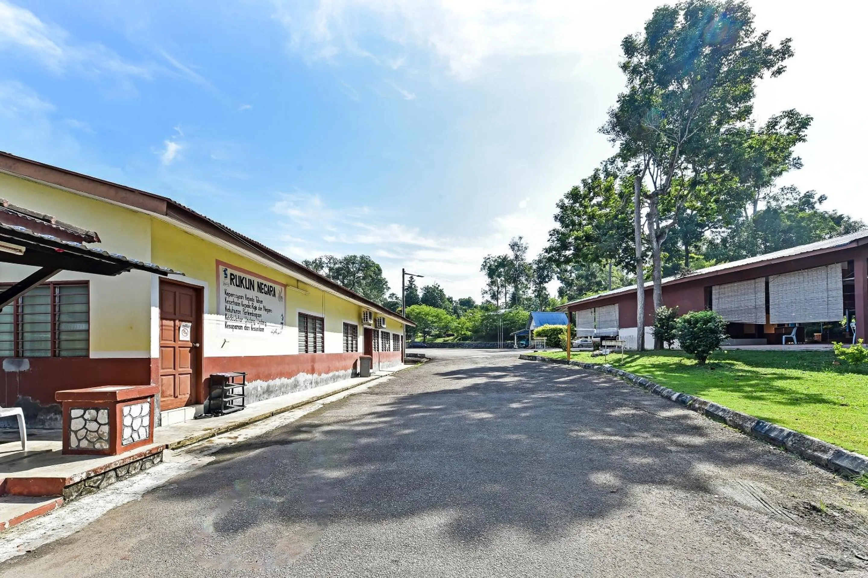 Facade/entrance in Hotel O Usima Forest Resort
