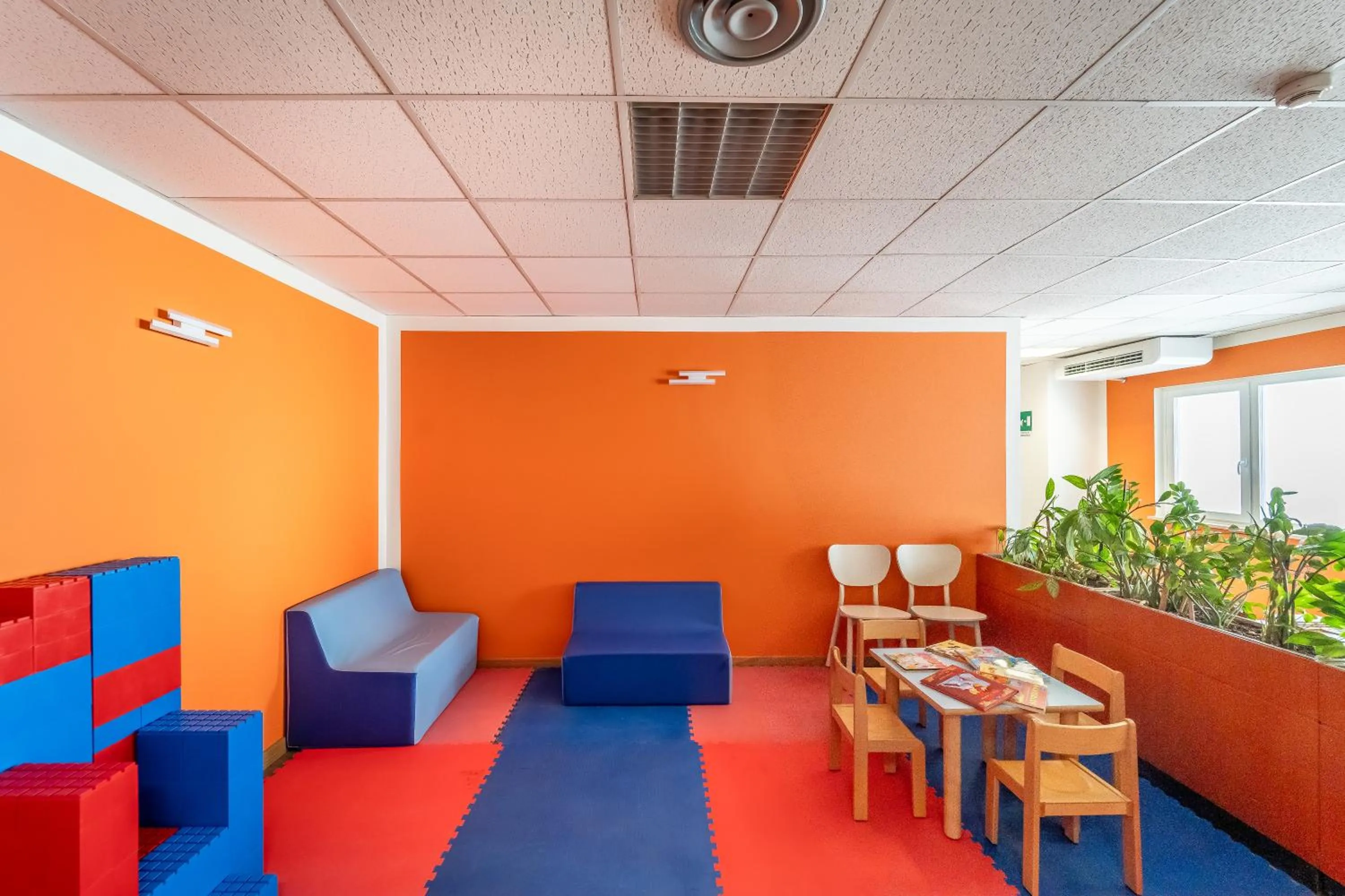 Children play ground in Hotel Italia