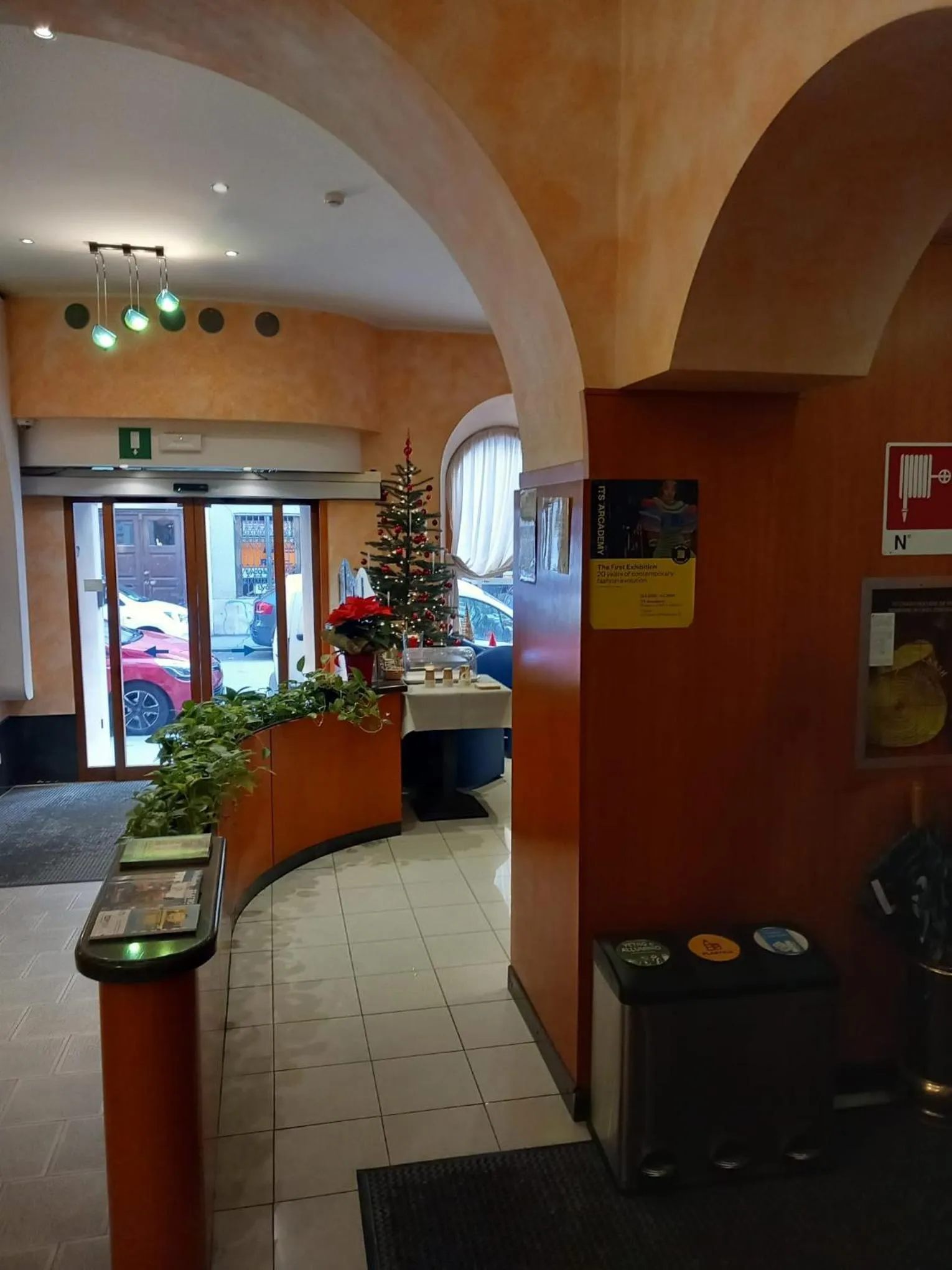 Lobby or reception in Hotel Italia