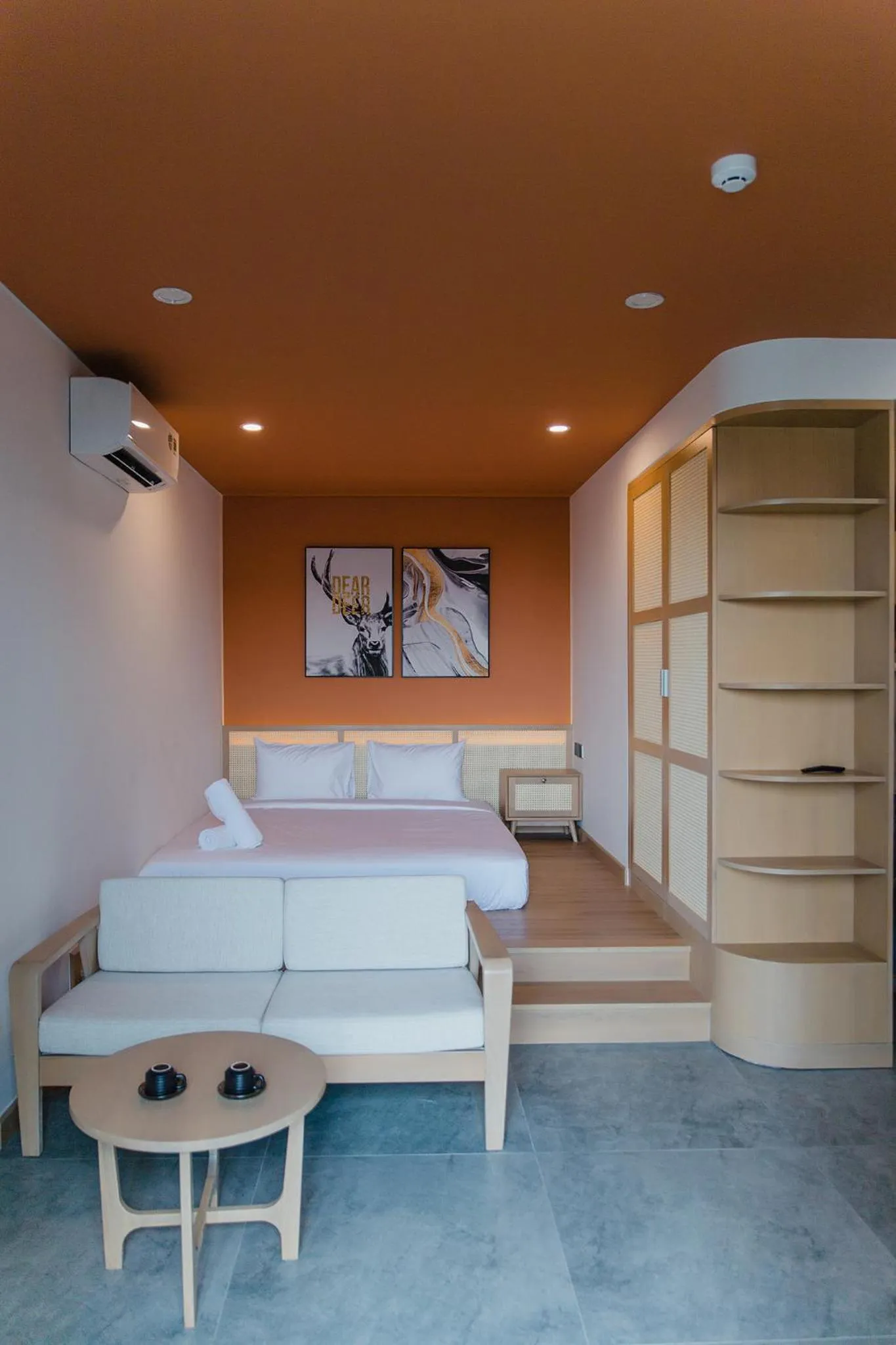 Bedroom, Bed in SHI HOUSE by Haviland