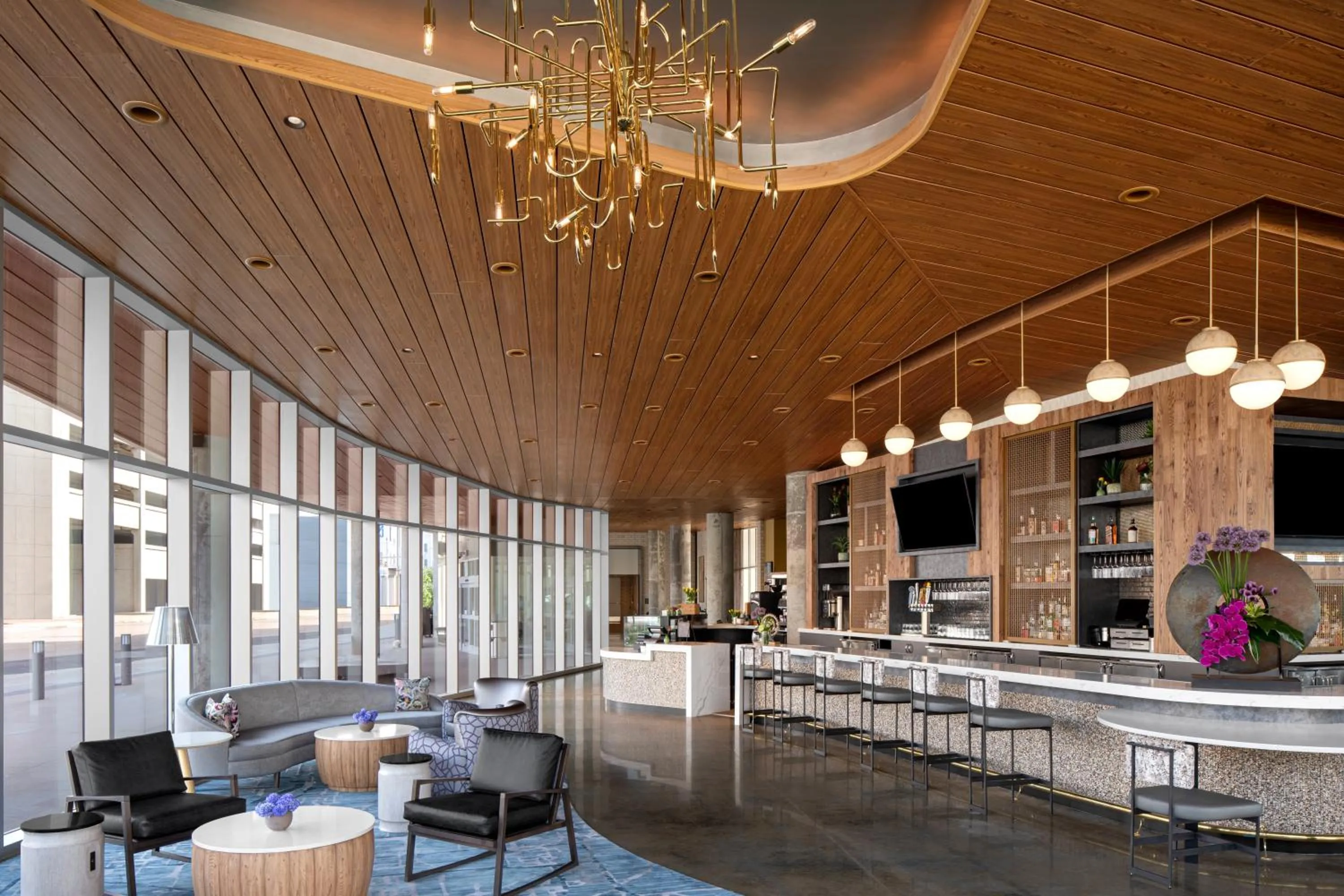 Lounge or bar in Caption By Hyatt Beale Street Memphis