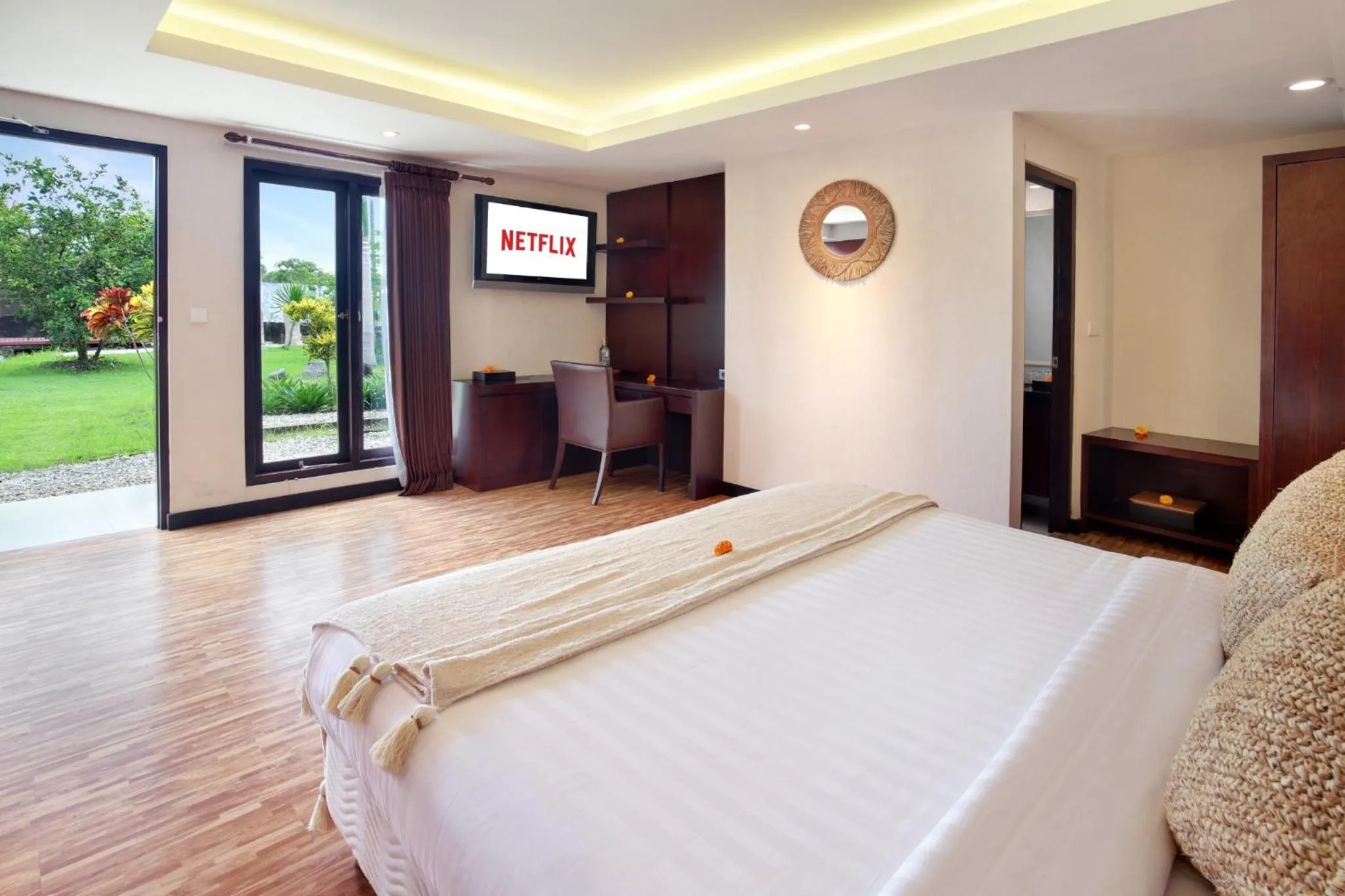 Bedroom, Bed in Nara Villa Canggu by Ini Vie Hospitality