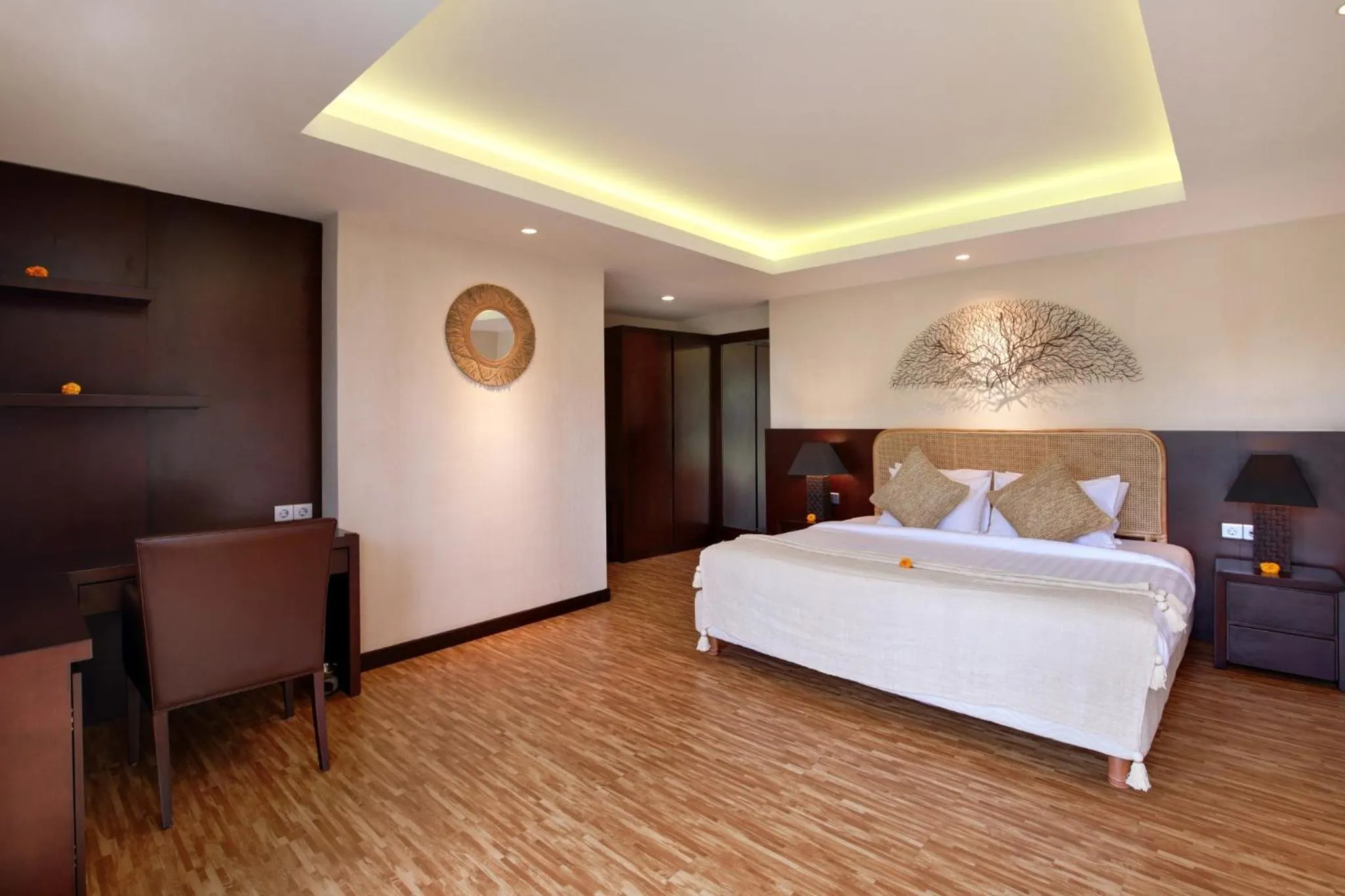 Bedroom, Bed in Nara Villa Canggu by Ini Vie Hospitality