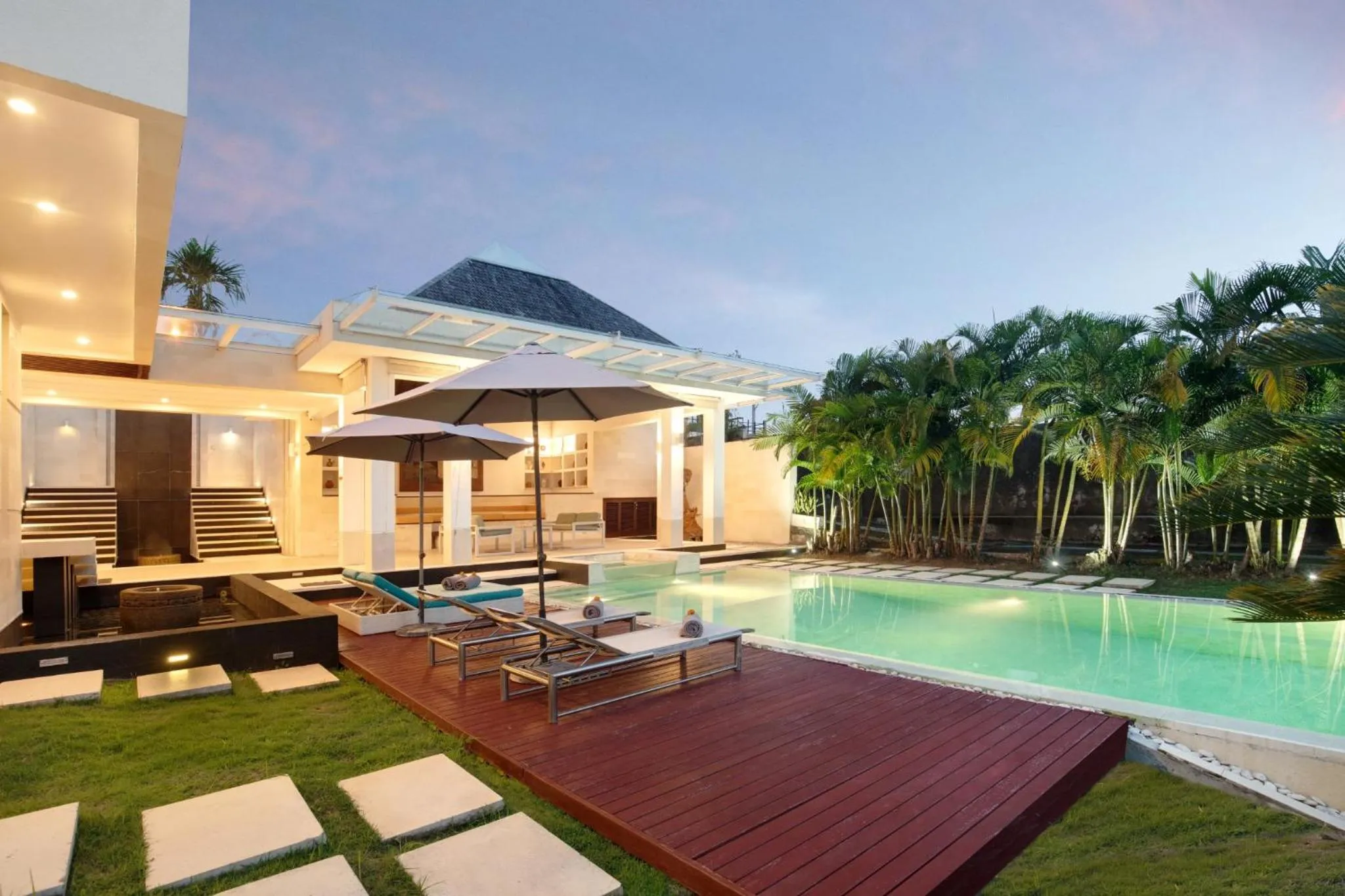 Swimming pool in Nara Villa Canggu by Ini Vie Hospitality