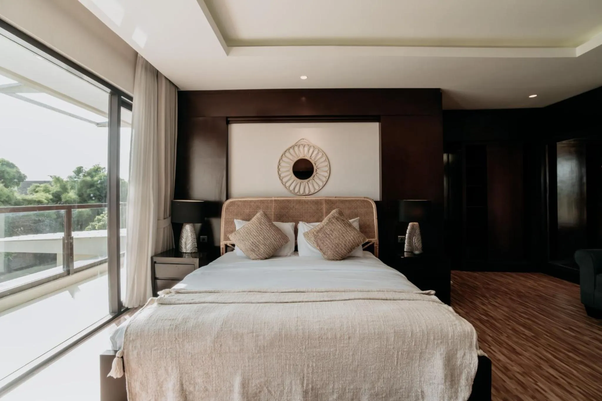 Bed in Nara Villa Canggu by Ini Vie Hospitality