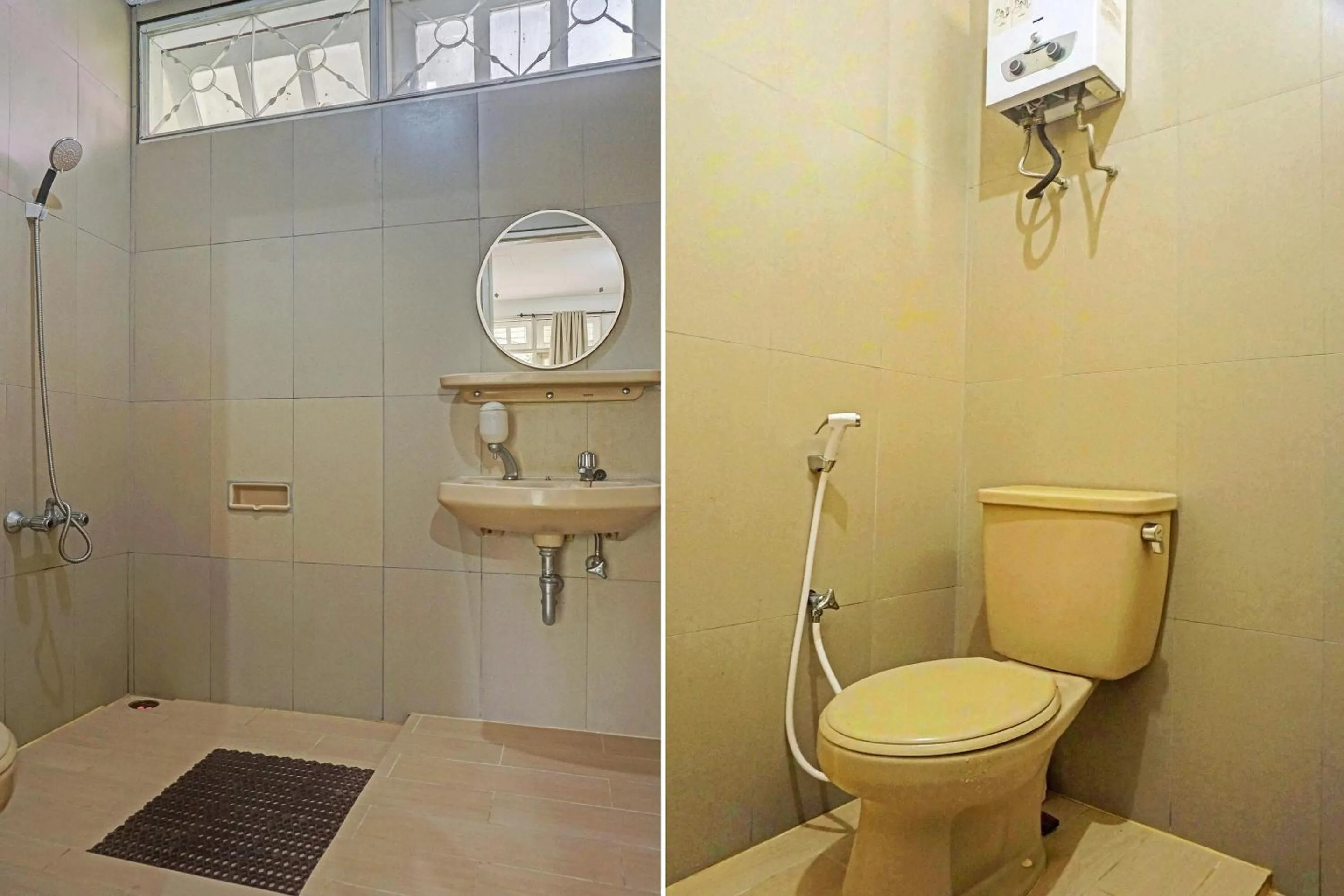 Bathroom in SPOT ON 91225 Kota Bunga Homestay Syariah