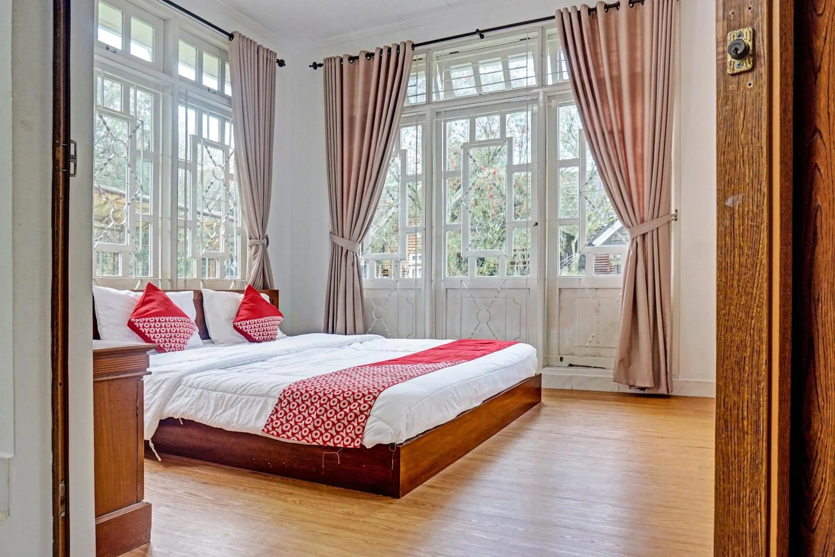 Bedroom in SPOT ON 91225 Kota Bunga Homestay Syariah