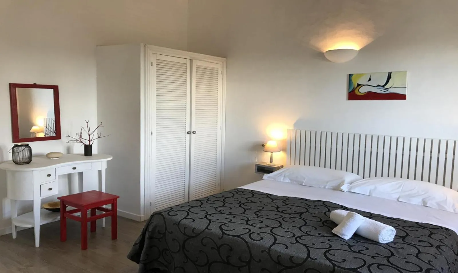 Bed in Agriturismo Le Lanterne