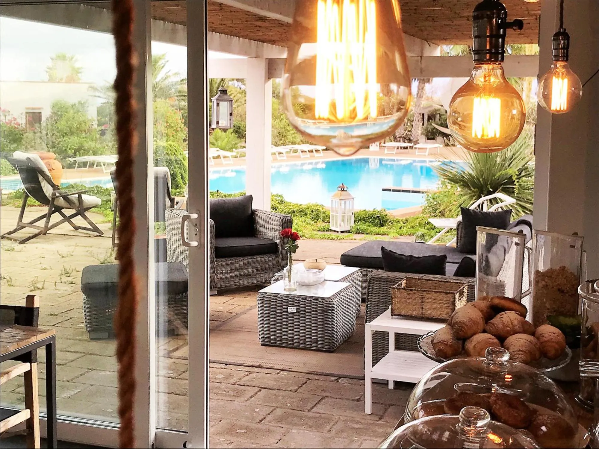 Food and drinks in Agriturismo Le Lanterne