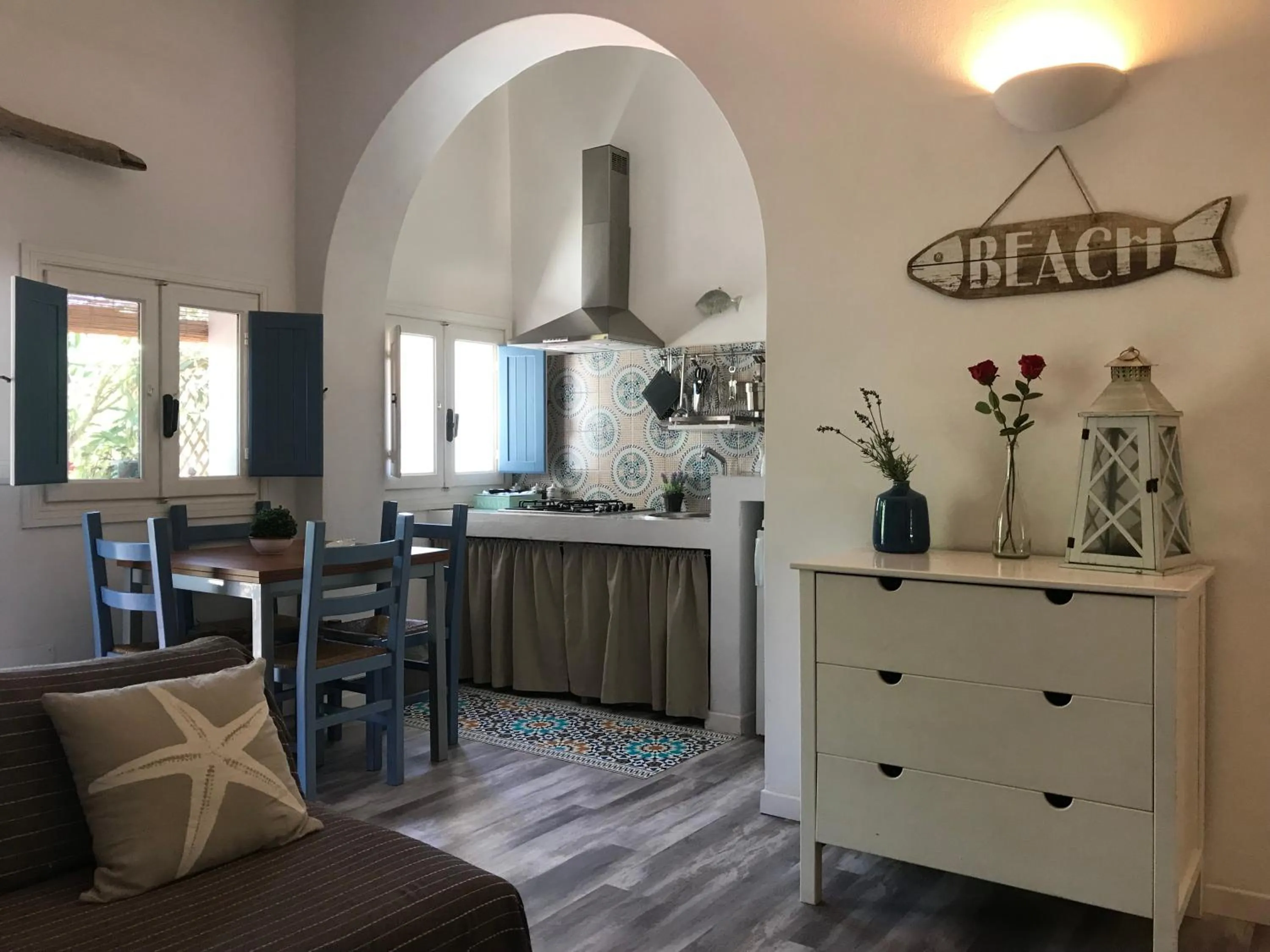 Kitchen or kitchenette in Agriturismo Le Lanterne