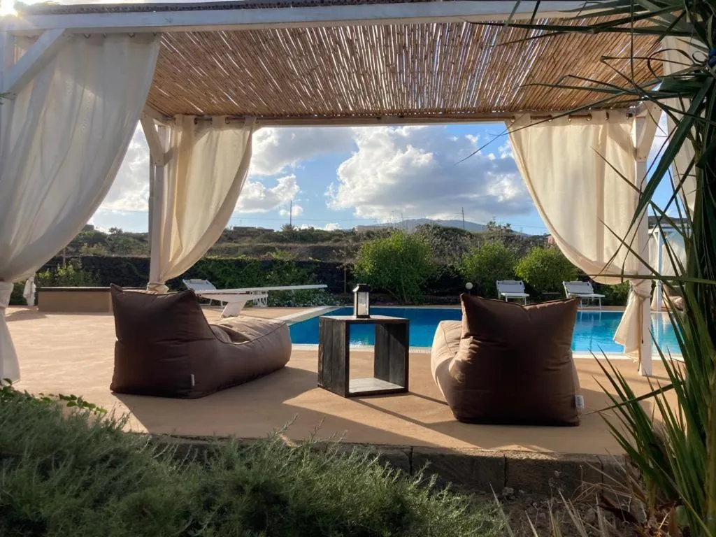 Patio in Agriturismo Le Lanterne