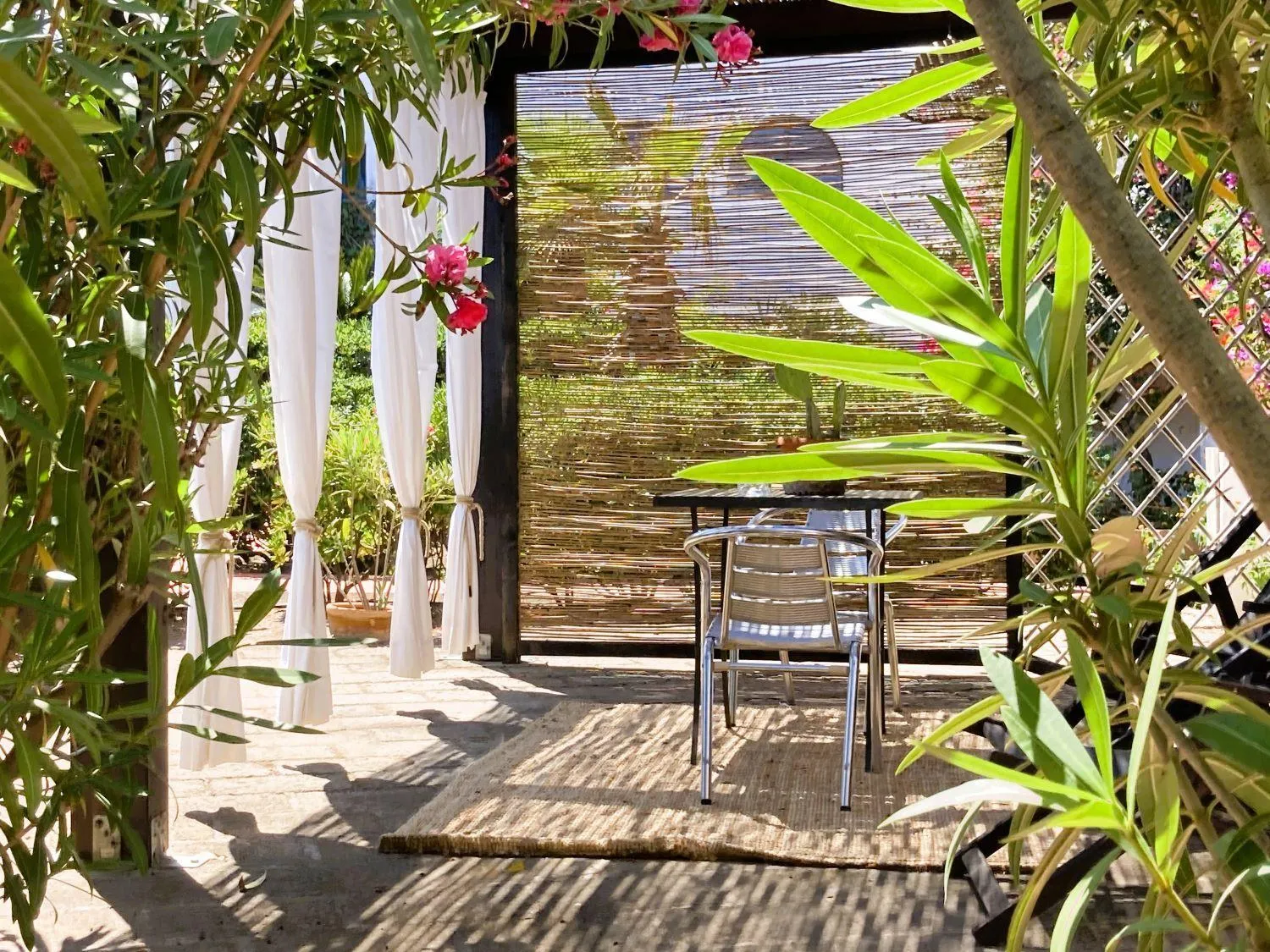 Patio in Agriturismo Le Lanterne