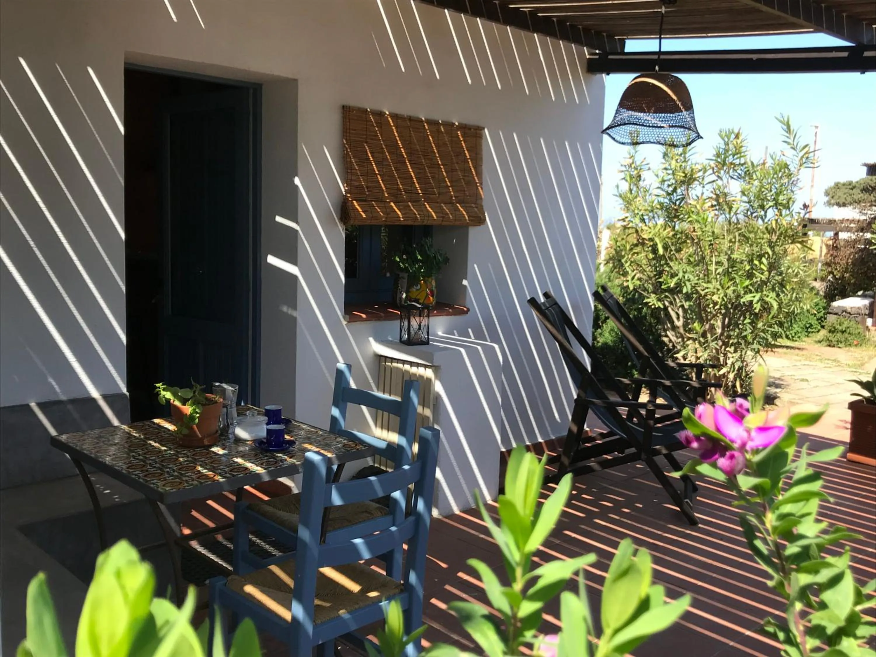 Patio in Agriturismo Le Lanterne