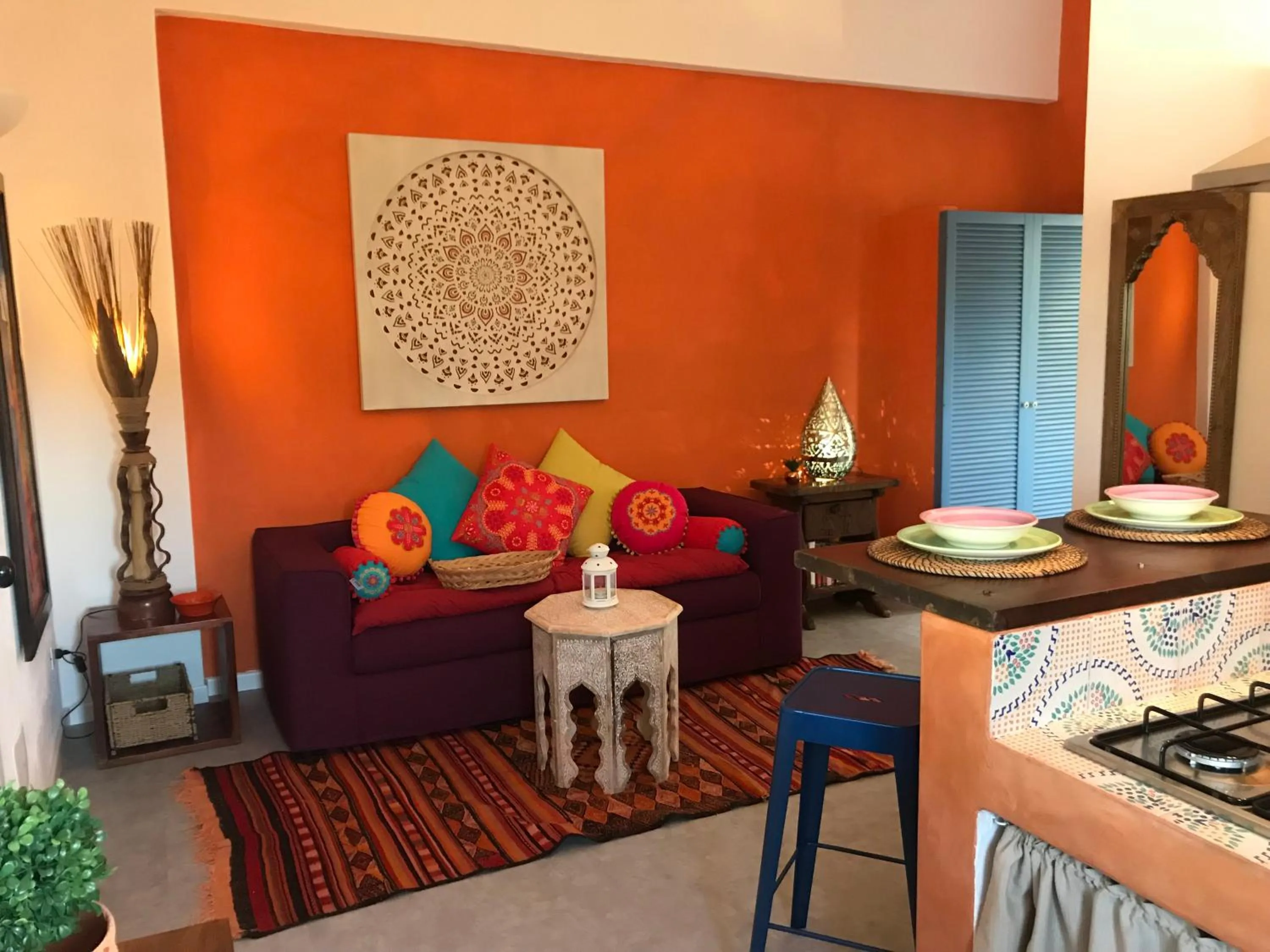 Kitchen or kitchenette in Agriturismo Le Lanterne