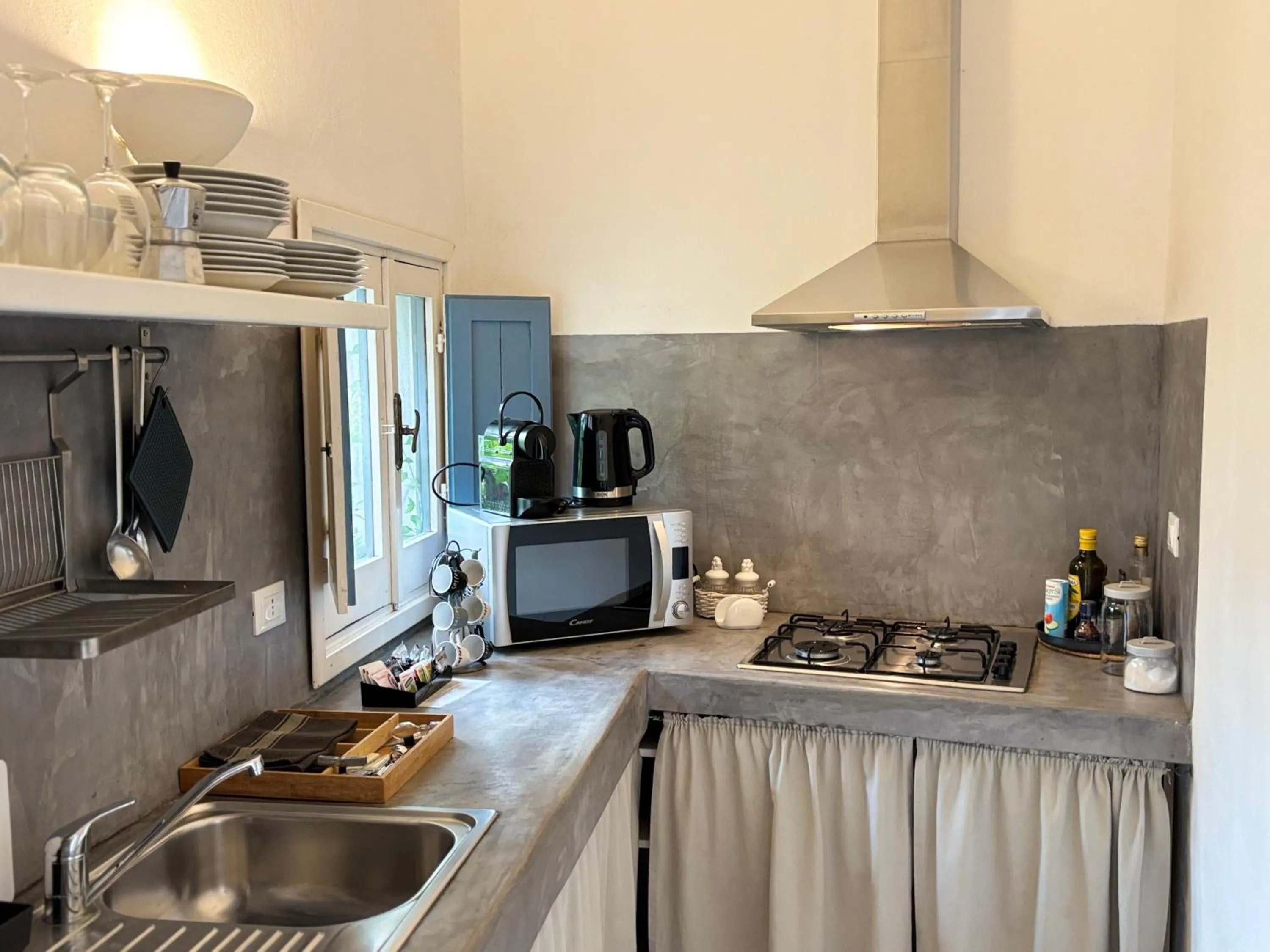 kitchen in Agriturismo Le Lanterne