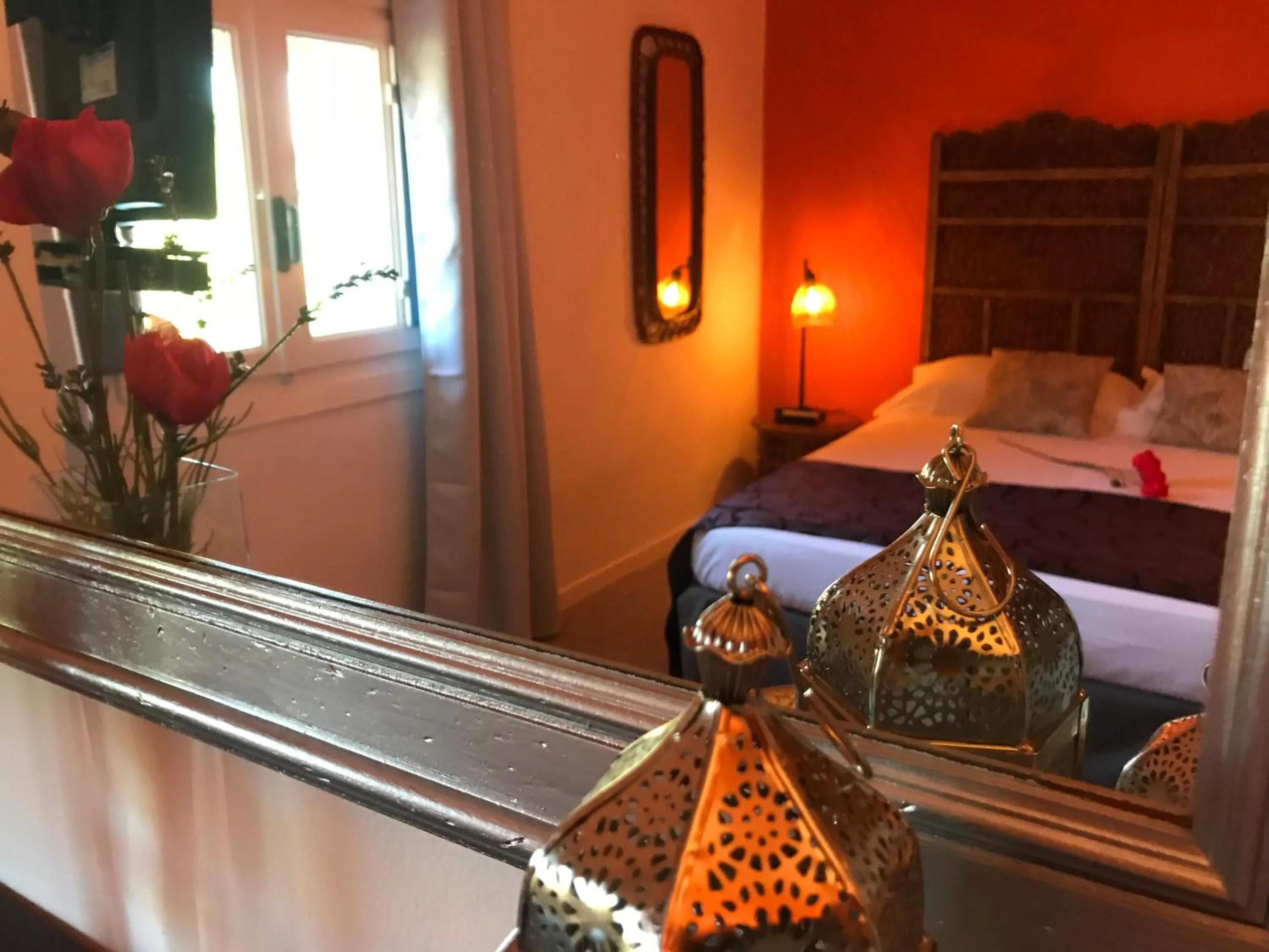 Bathroom, Bed in Agriturismo Le Lanterne