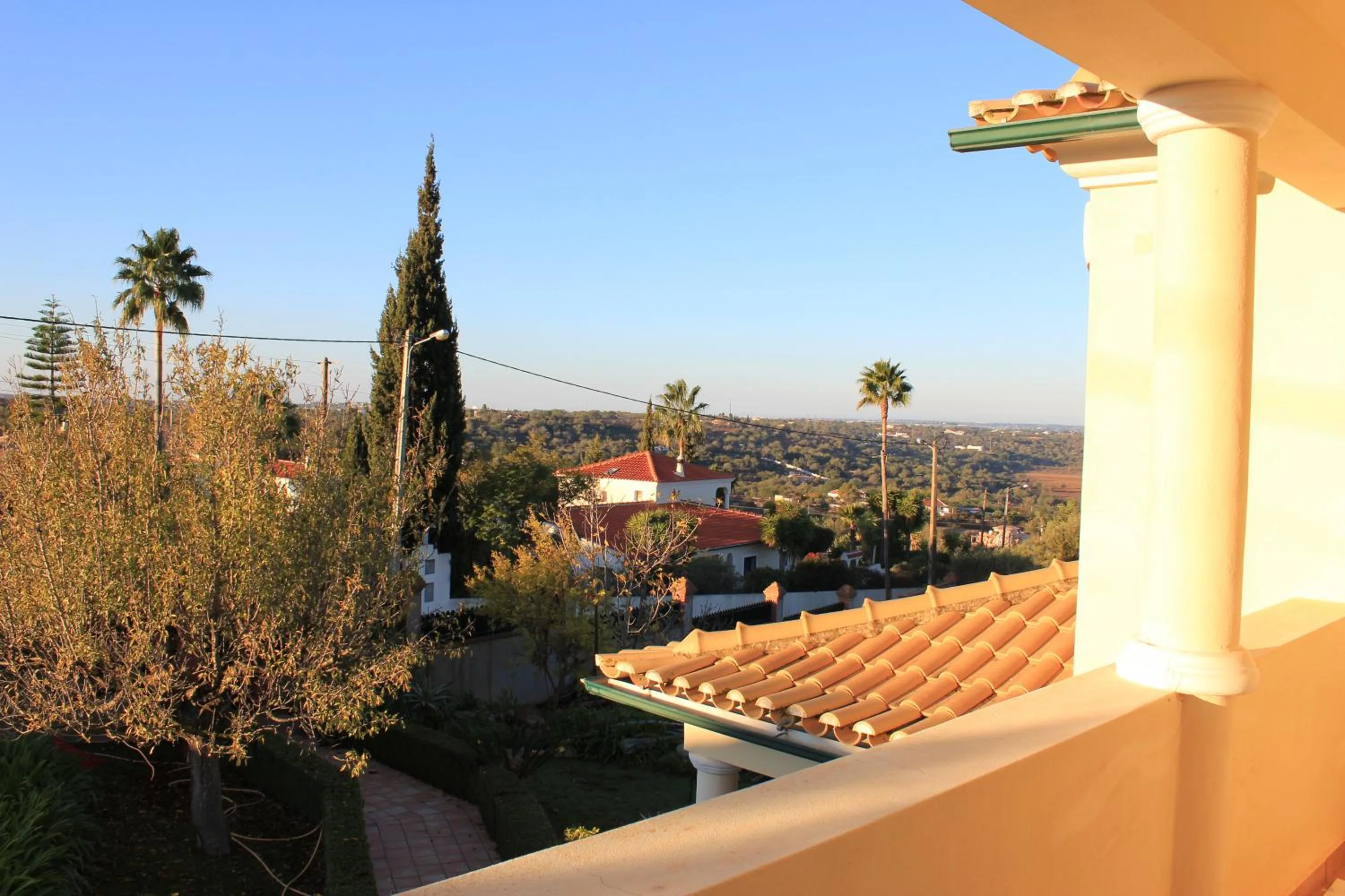Garden view in Villa Tranberg Suites
