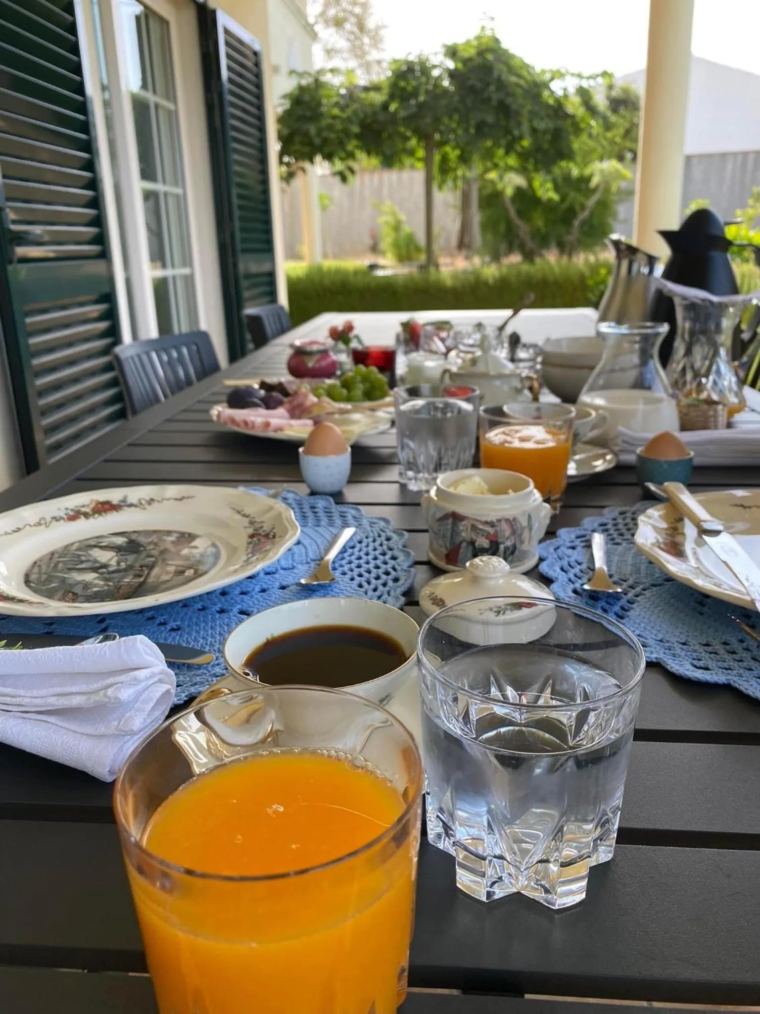 Breakfast in Villa Tranberg Suites