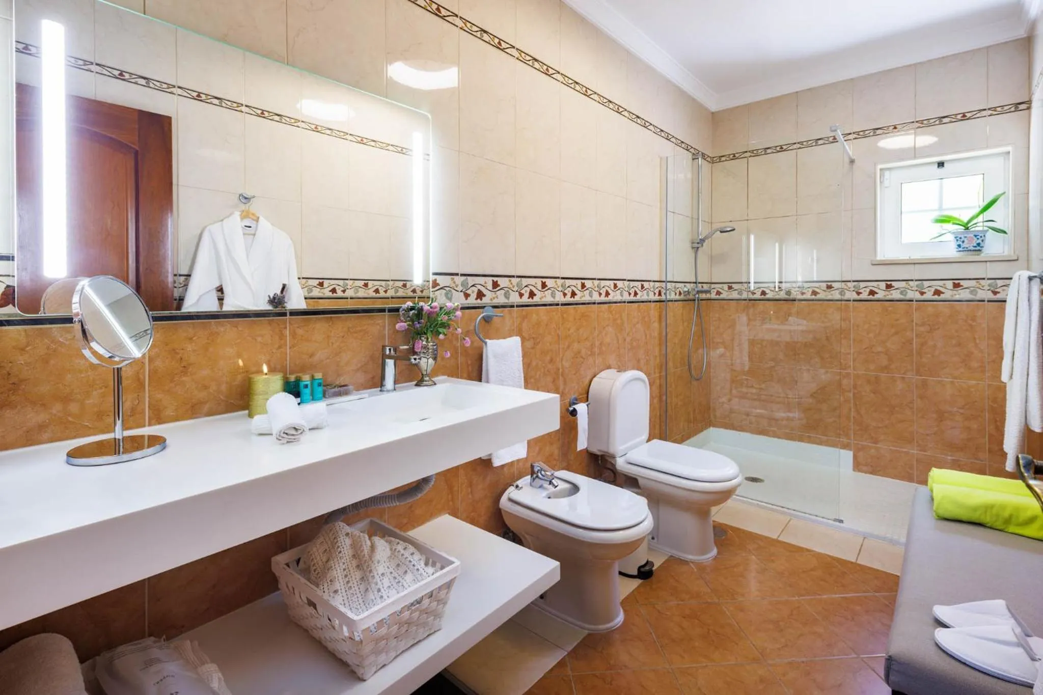 Bathroom in Villa Tranberg Suites