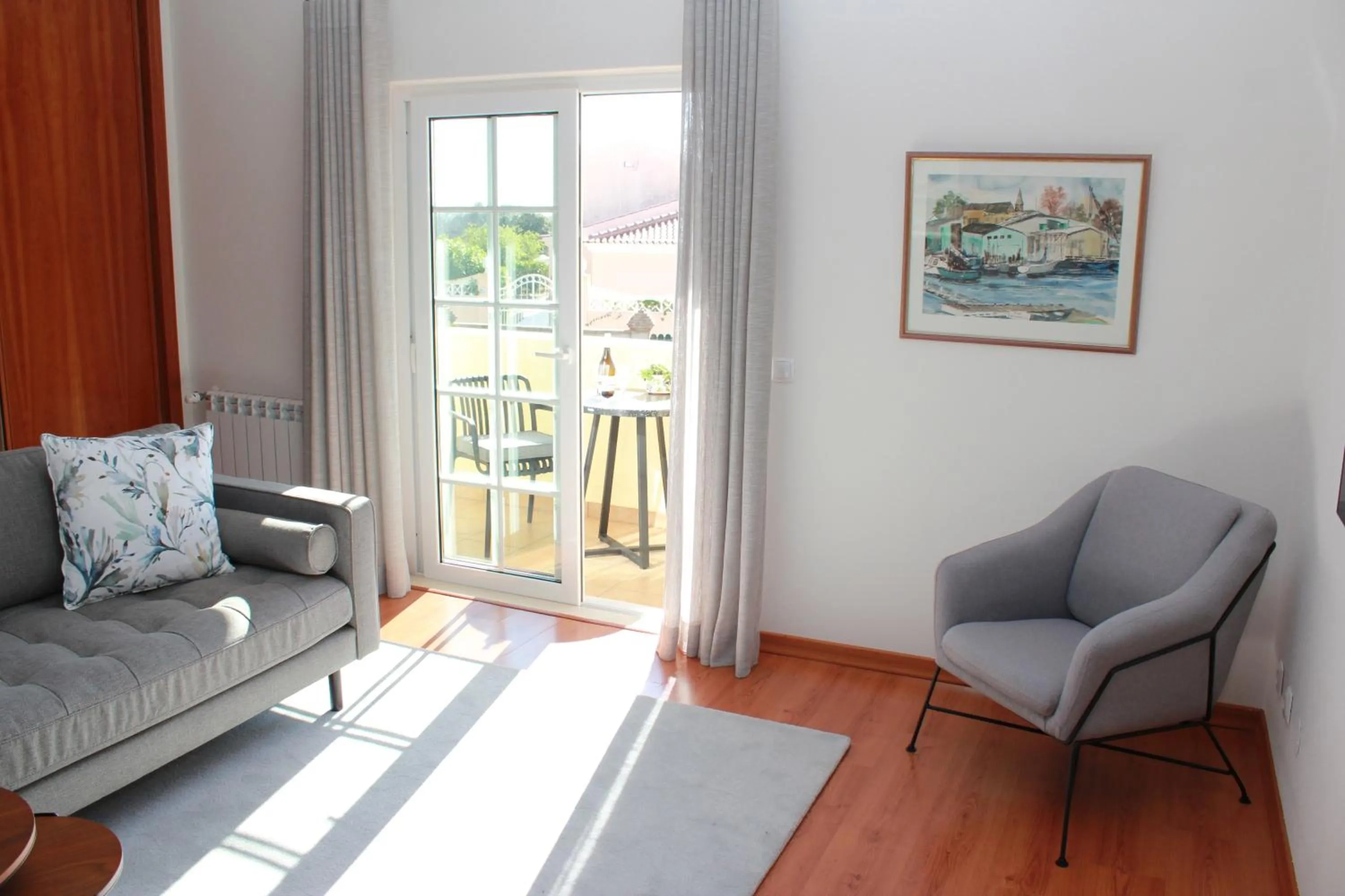 Living room in Villa Tranberg Suites