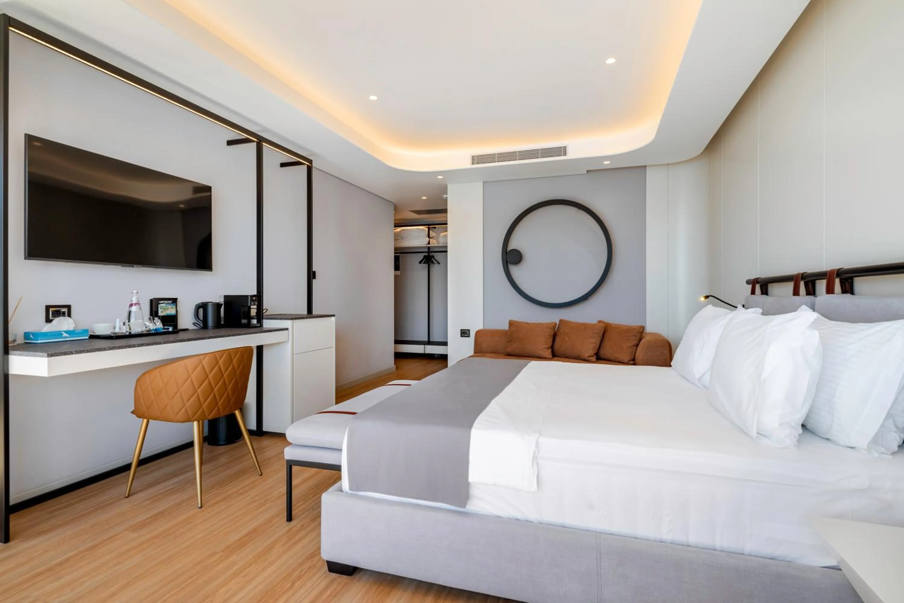 Bedroom, Bed in AL'YACHT Premium Hotel